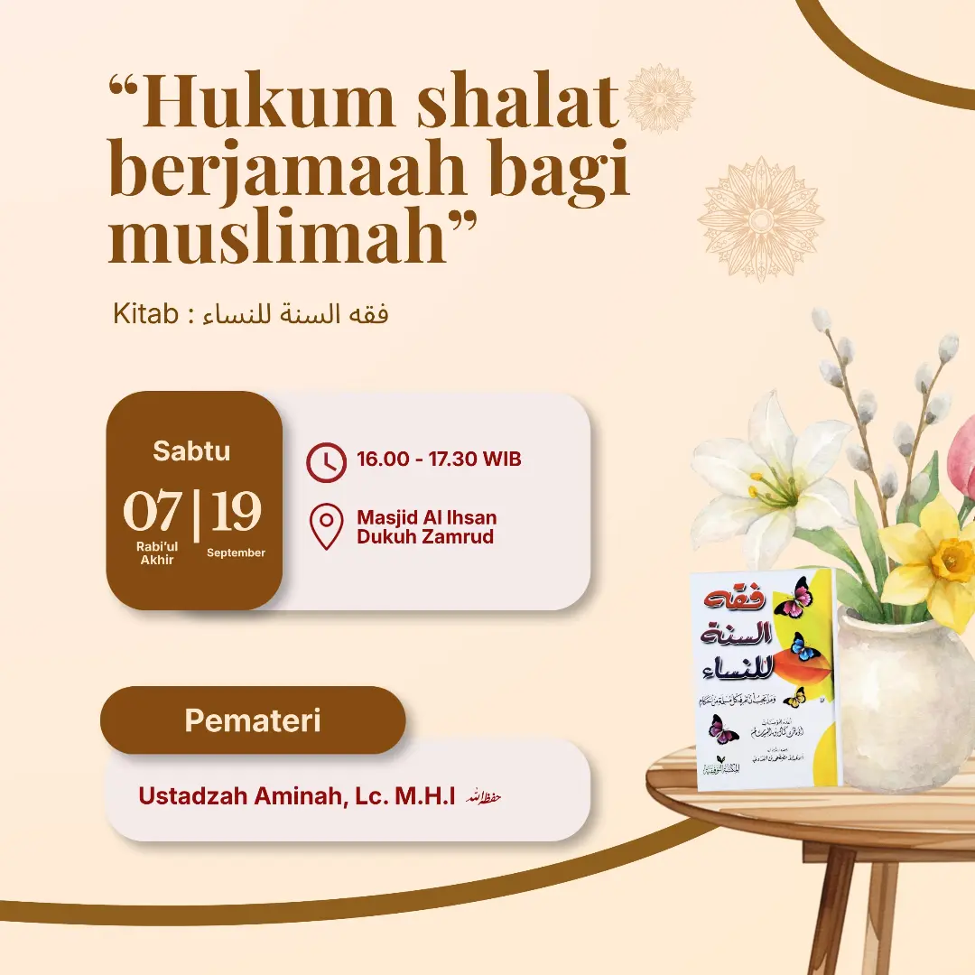 Hukum shalat berjamaah bagi muslimah