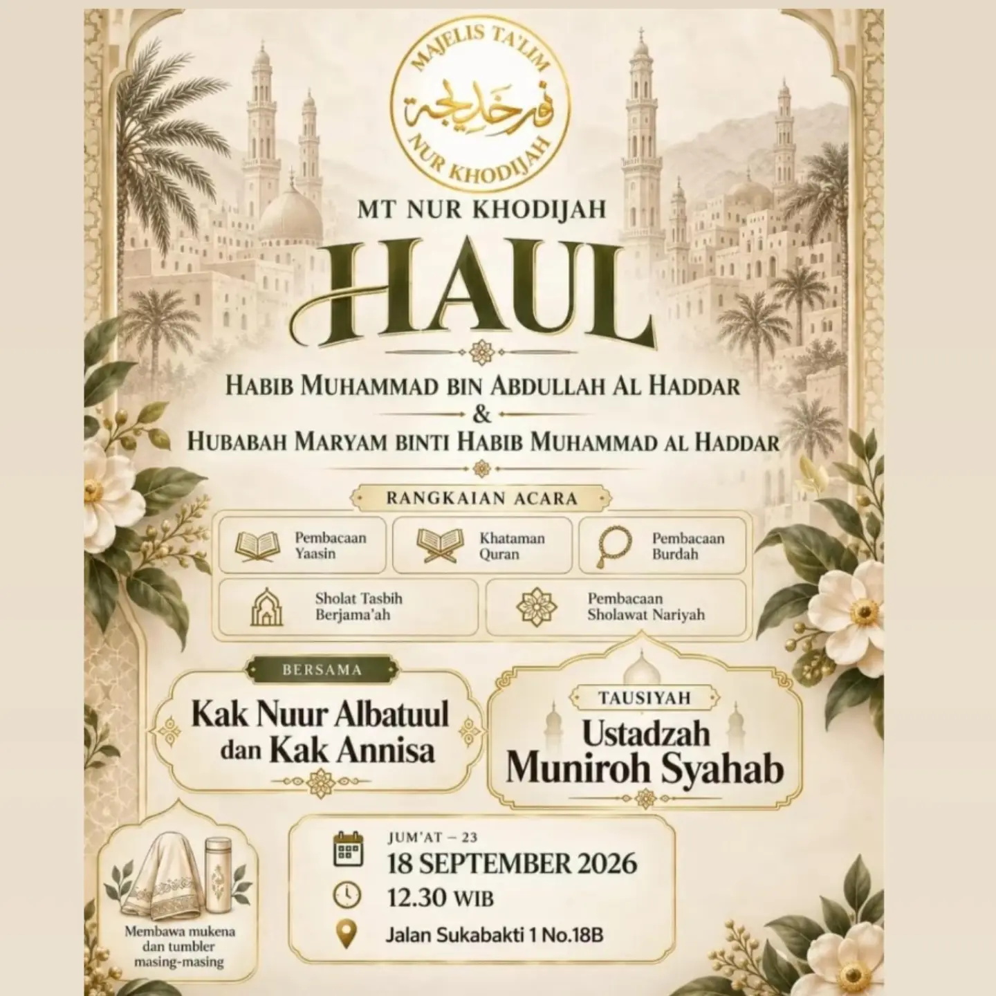 Haul MT Nur Khodijah