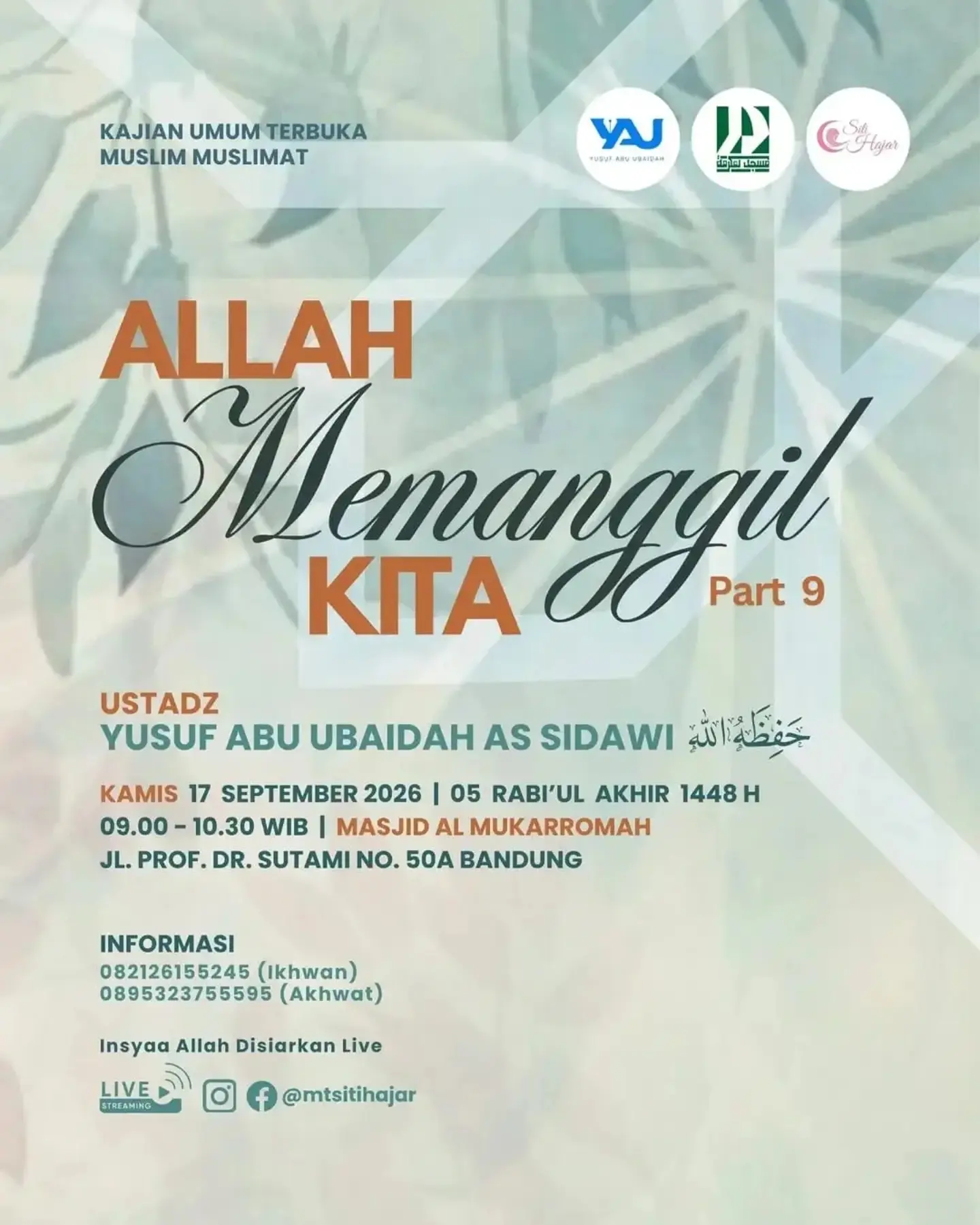 ALLAH Memanggil KITA Part 9