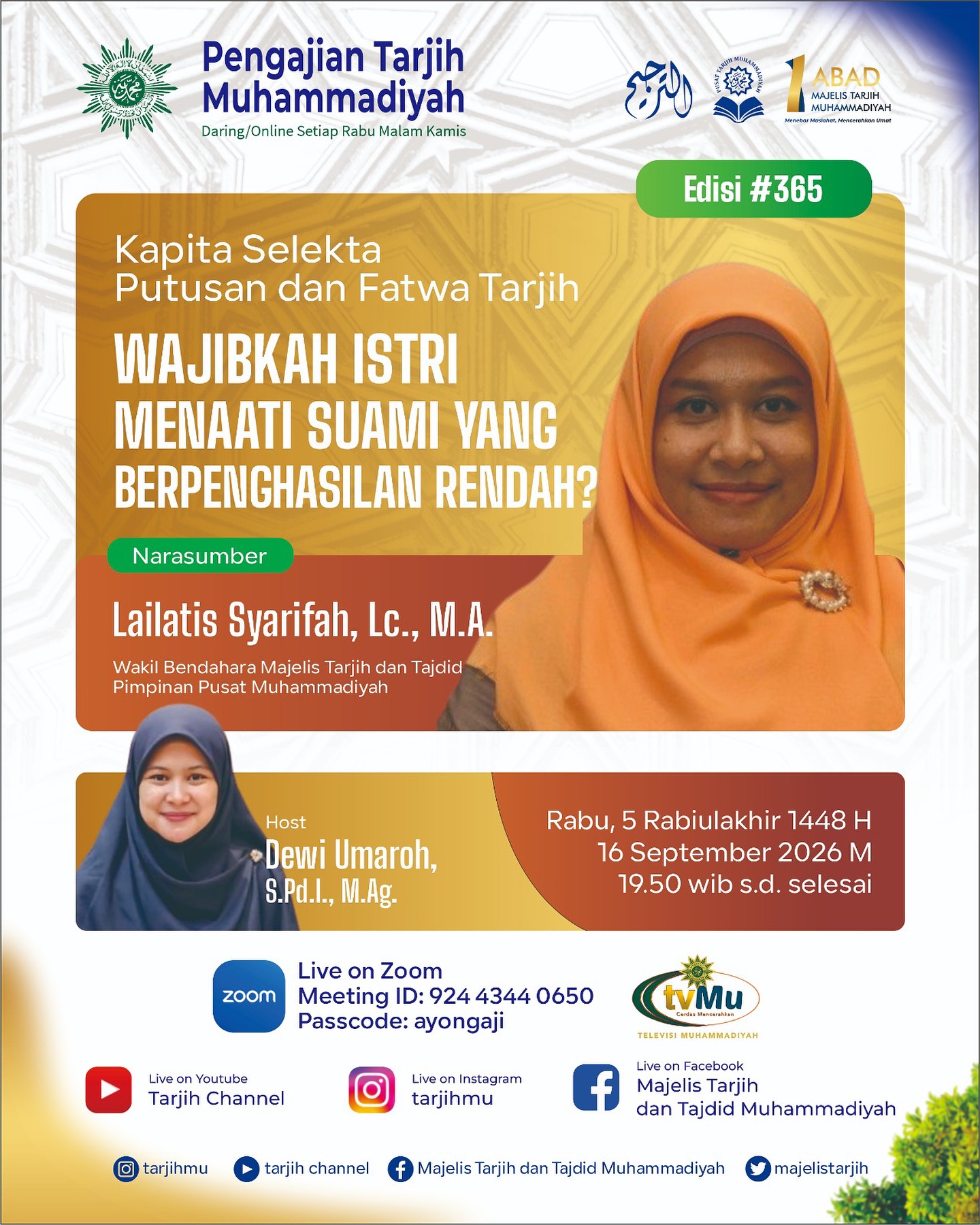 WAJIBKAH ISTRI MENAAATI SUAMI YANG BERPENGHASILAN RENDAH?