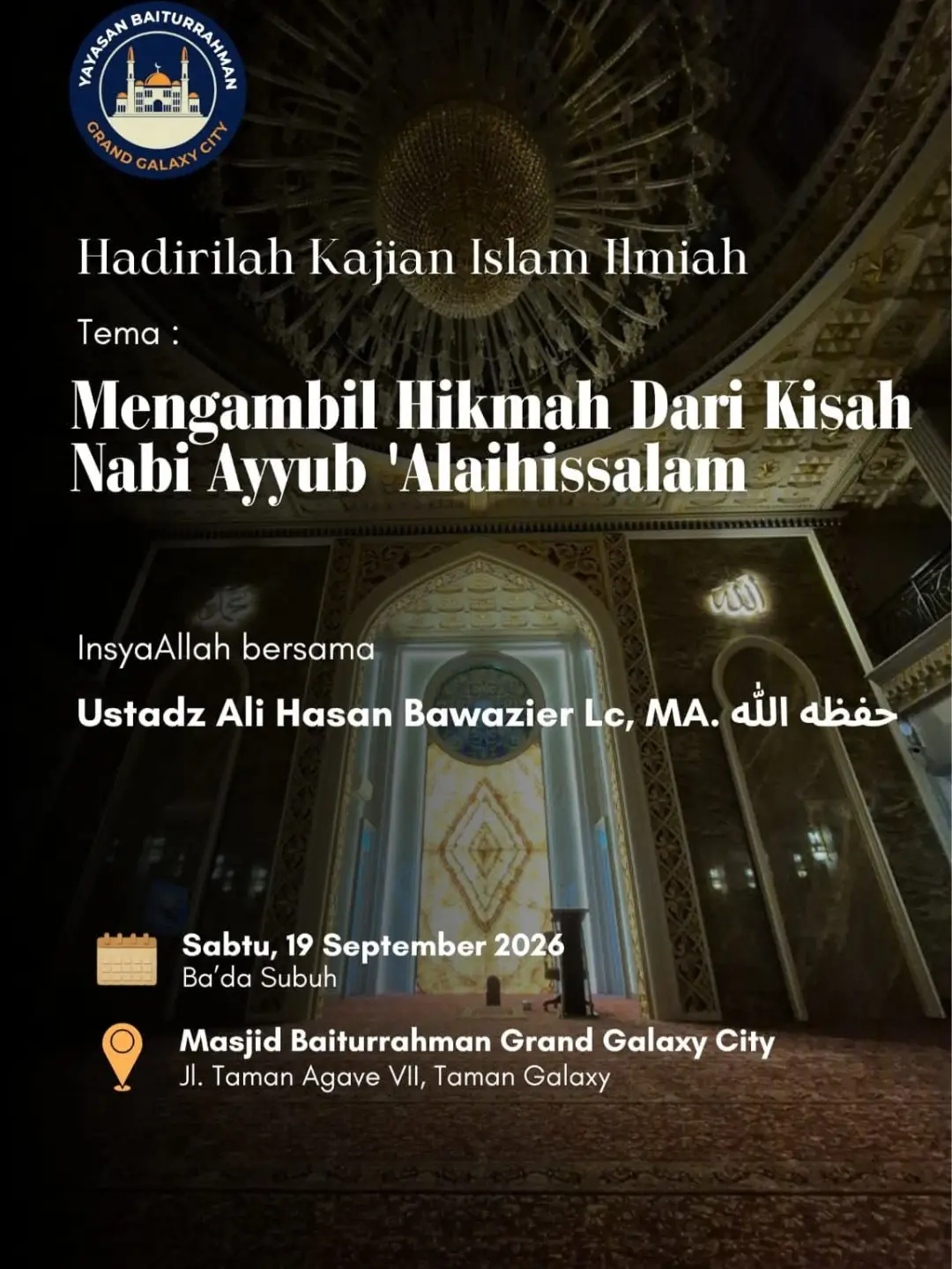 Hadirilah Kajian Islam Ilmiah