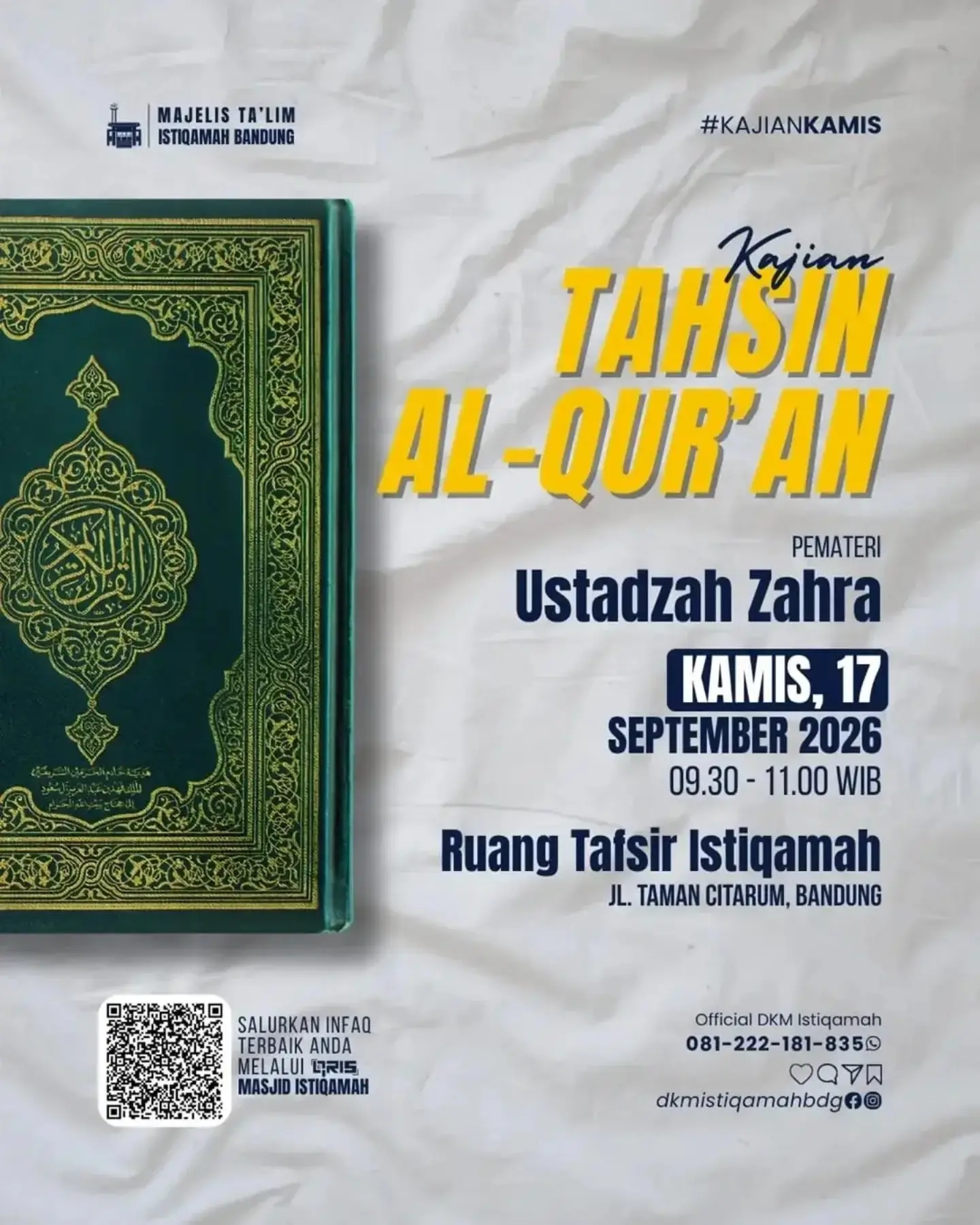 Kajian Tahsin Al-Qur'an