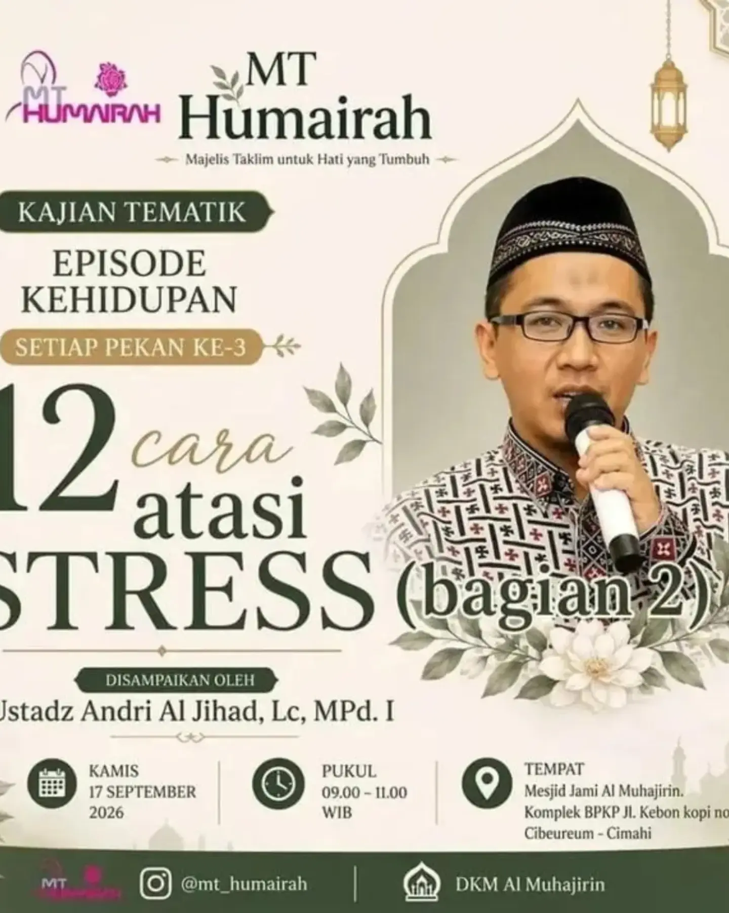 2 Cara Atasi Stress (bagian 2)