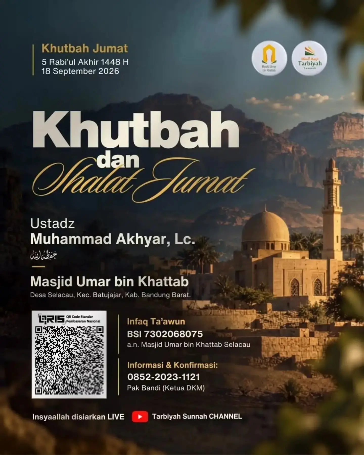Khutbah dan Shalat Jumat
