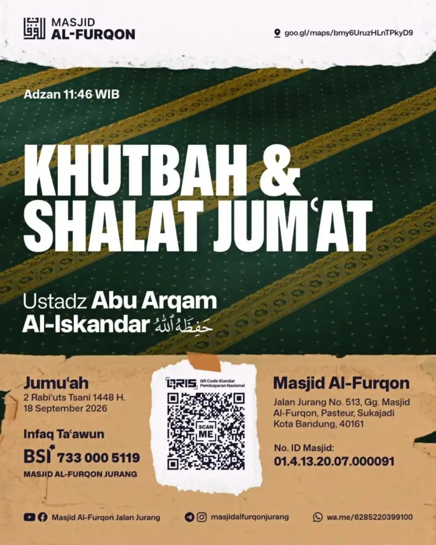 KHUTBAH & SHALAT JUMAT