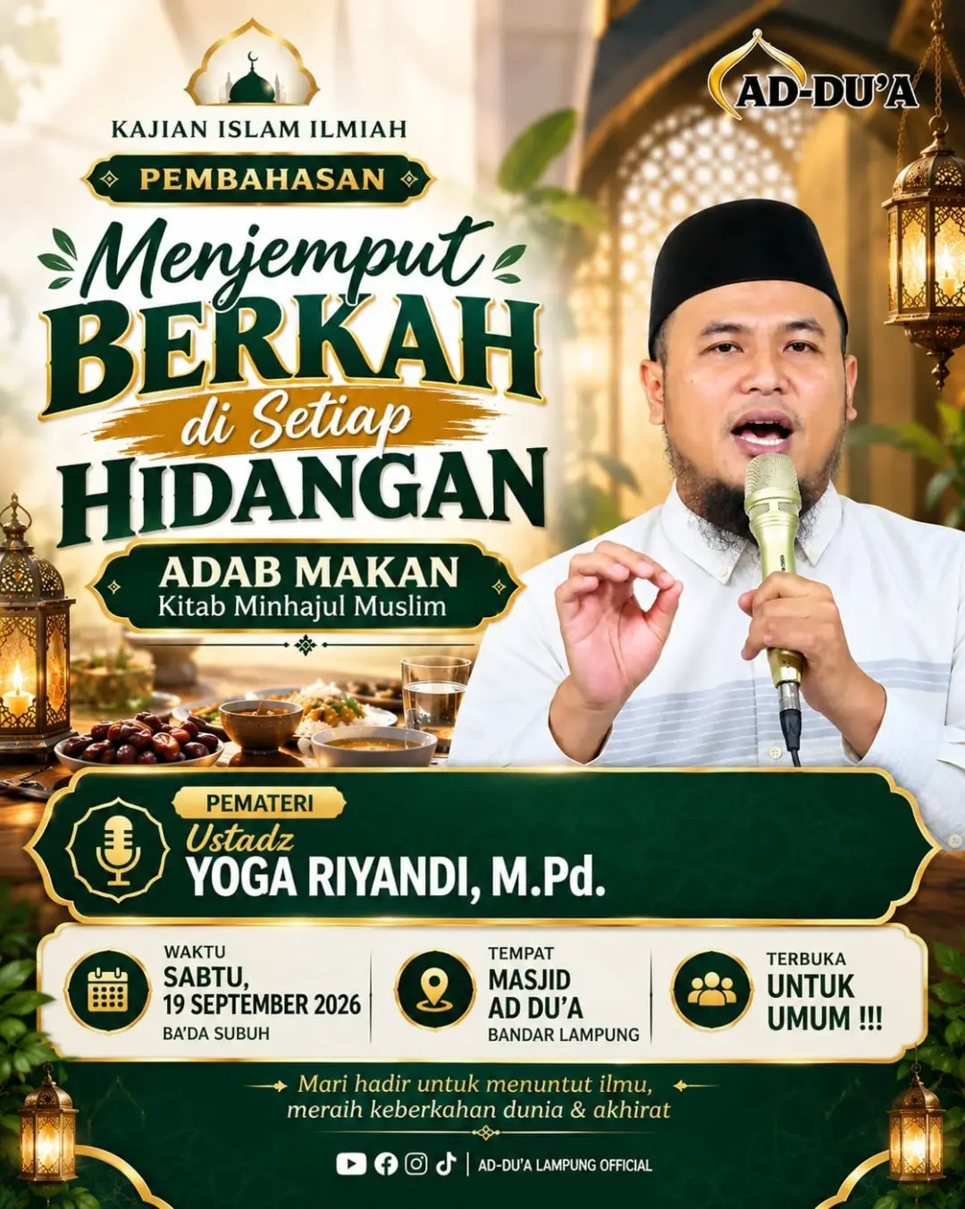 Menjemput Berkah di Setiap Hidangan