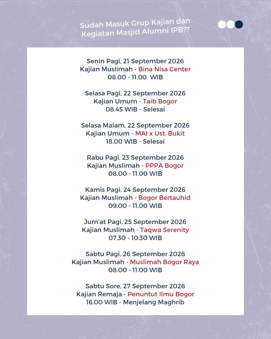 Kajian Remaja