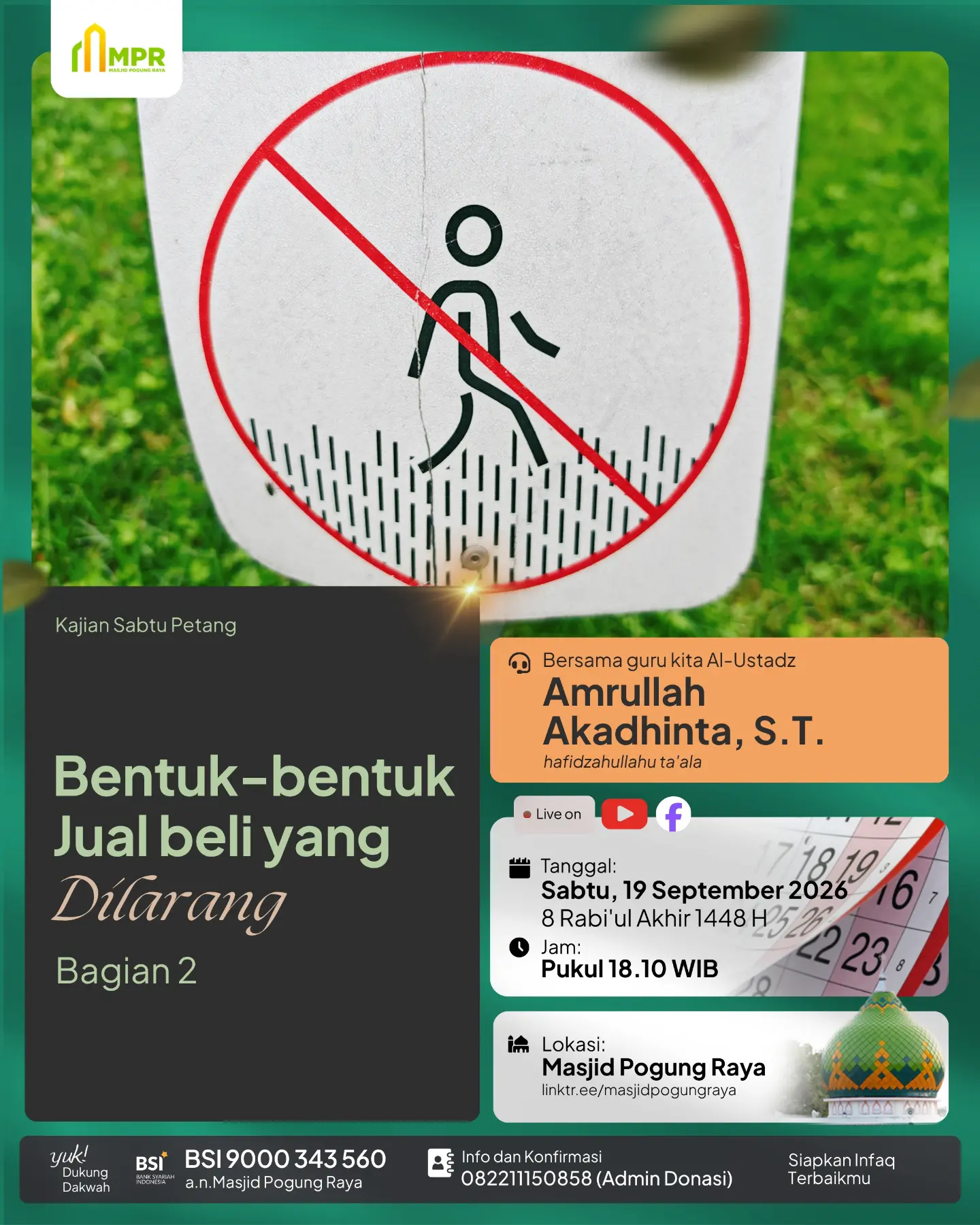Bentuk-Bentuk Jual Beli yang Dilarang (Bagian 2)