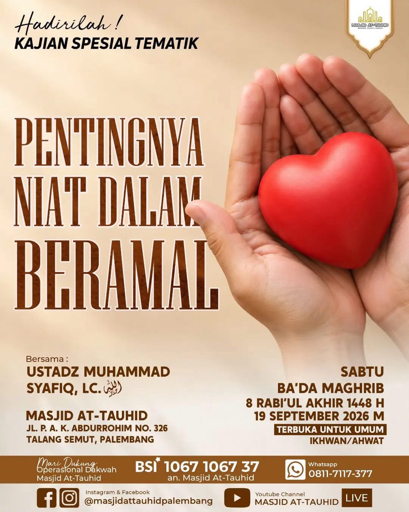Pentingnya Niat Dalam Beramal