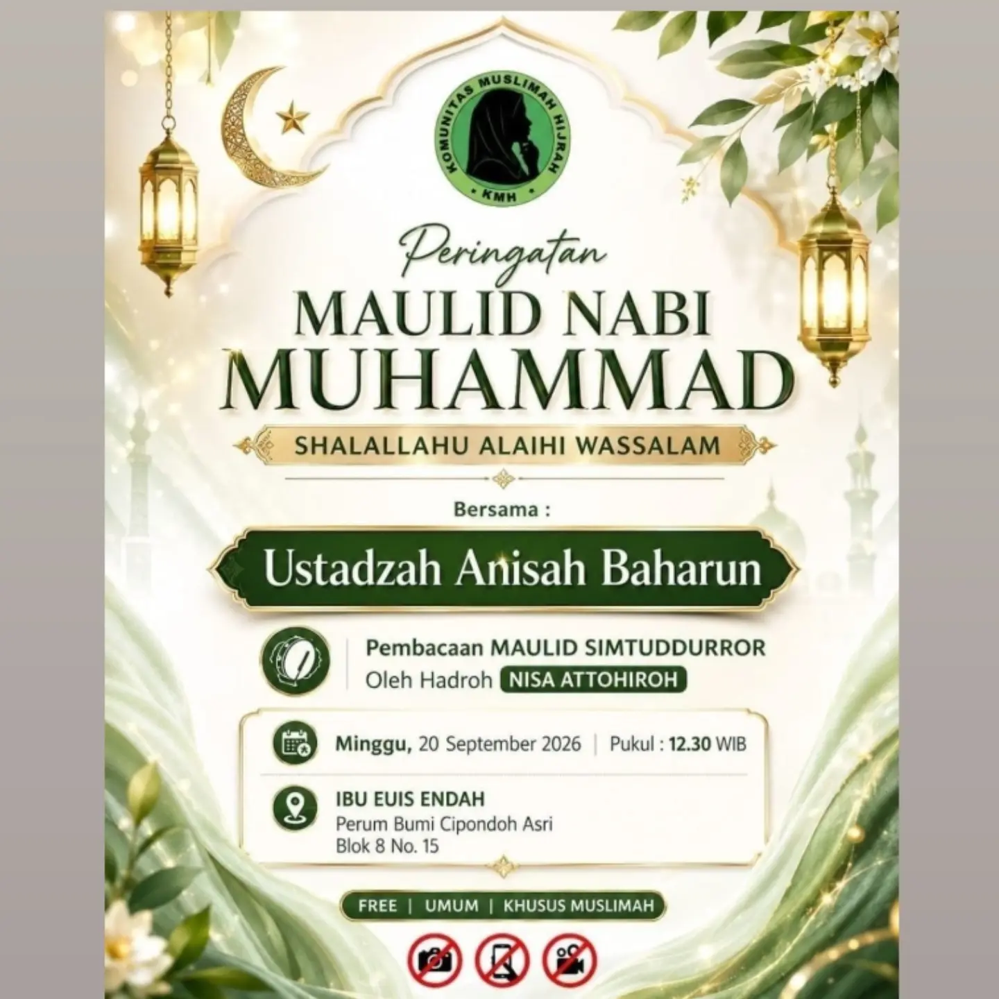 Peringatan Maulid Nabi Muhammad Shalallahu Alaihi Wasallam