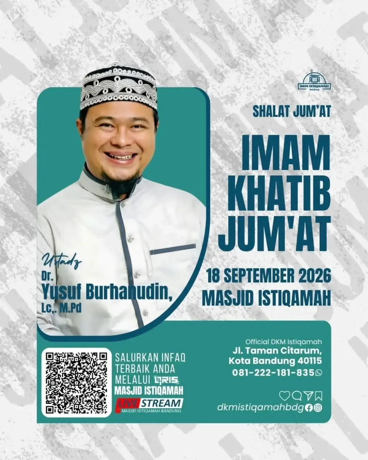 Shalat Jumat Bersama Imam Khathib