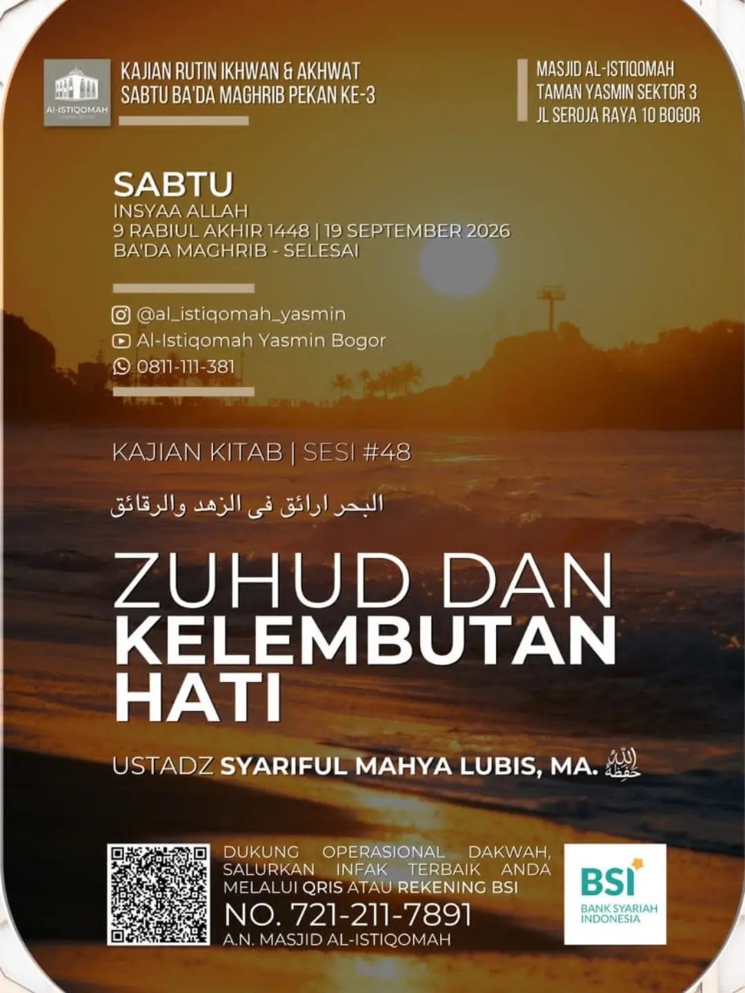 ZUHUD DAN KELEMBUTAN HATI