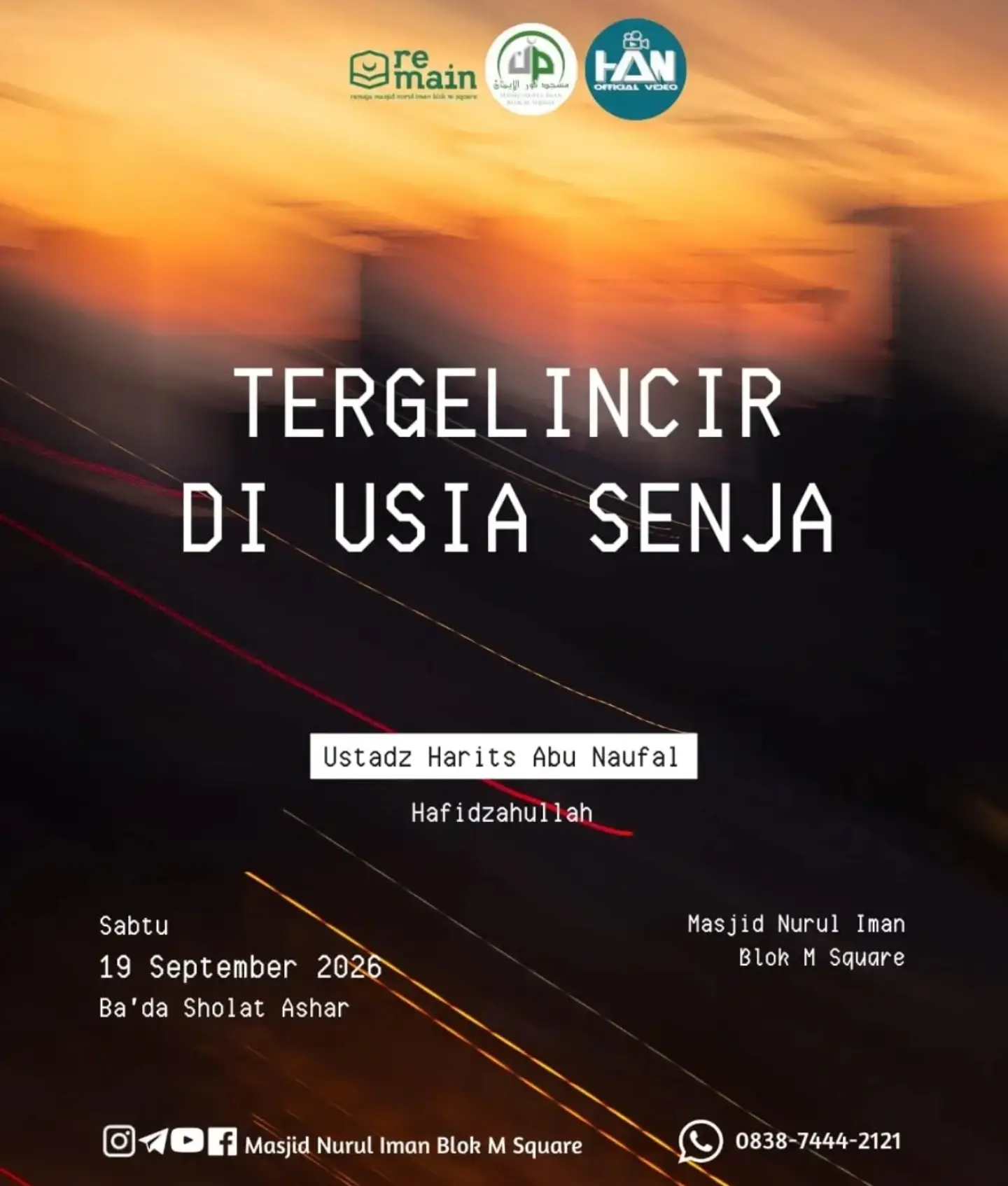 Tergelincir di Usia Senja