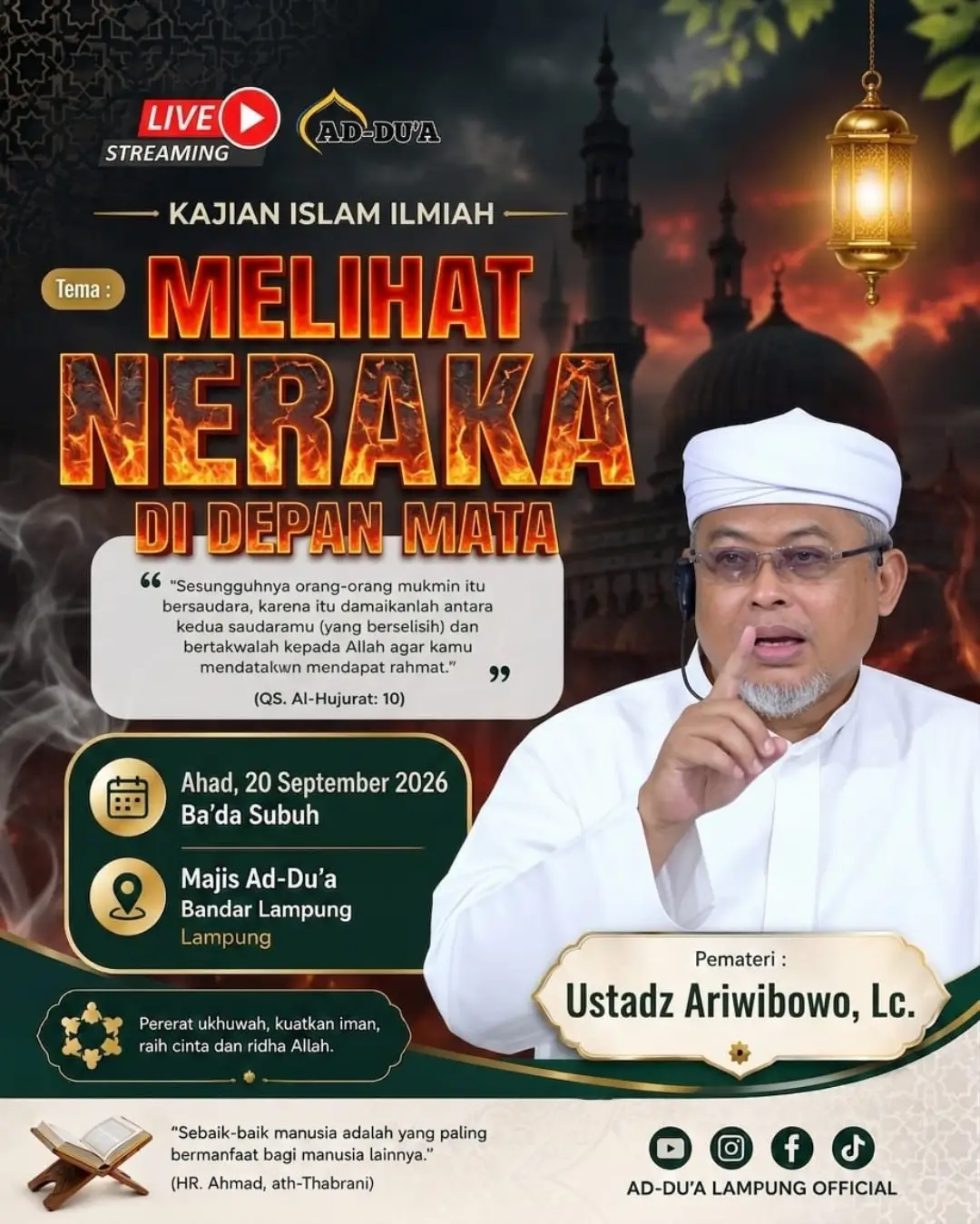 Melihat Neraka di Depan Mata