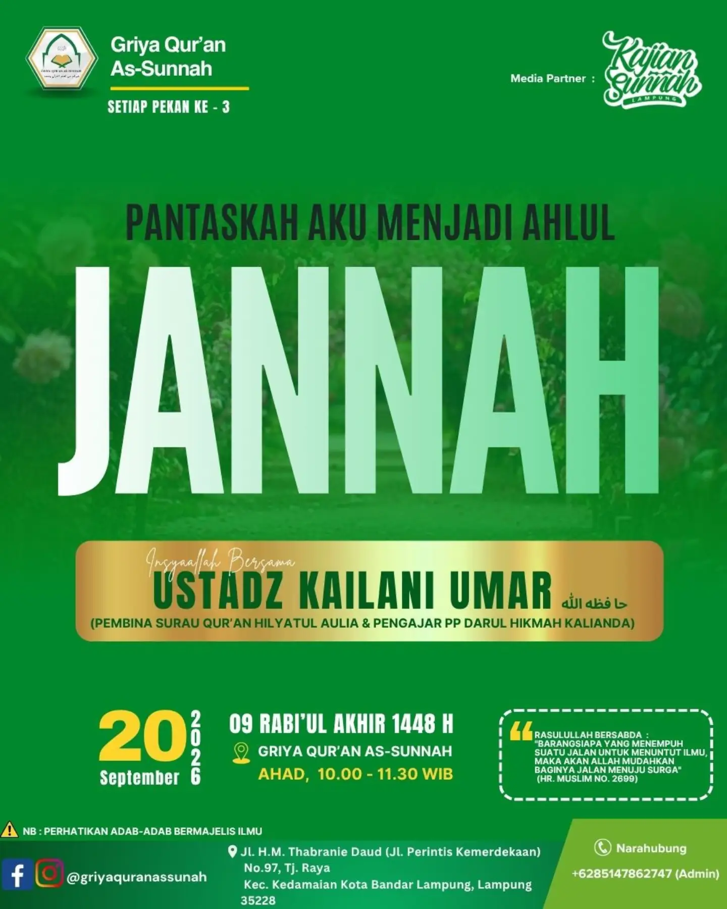 Pantaskah Aku Menjadi Ahlul Jannah