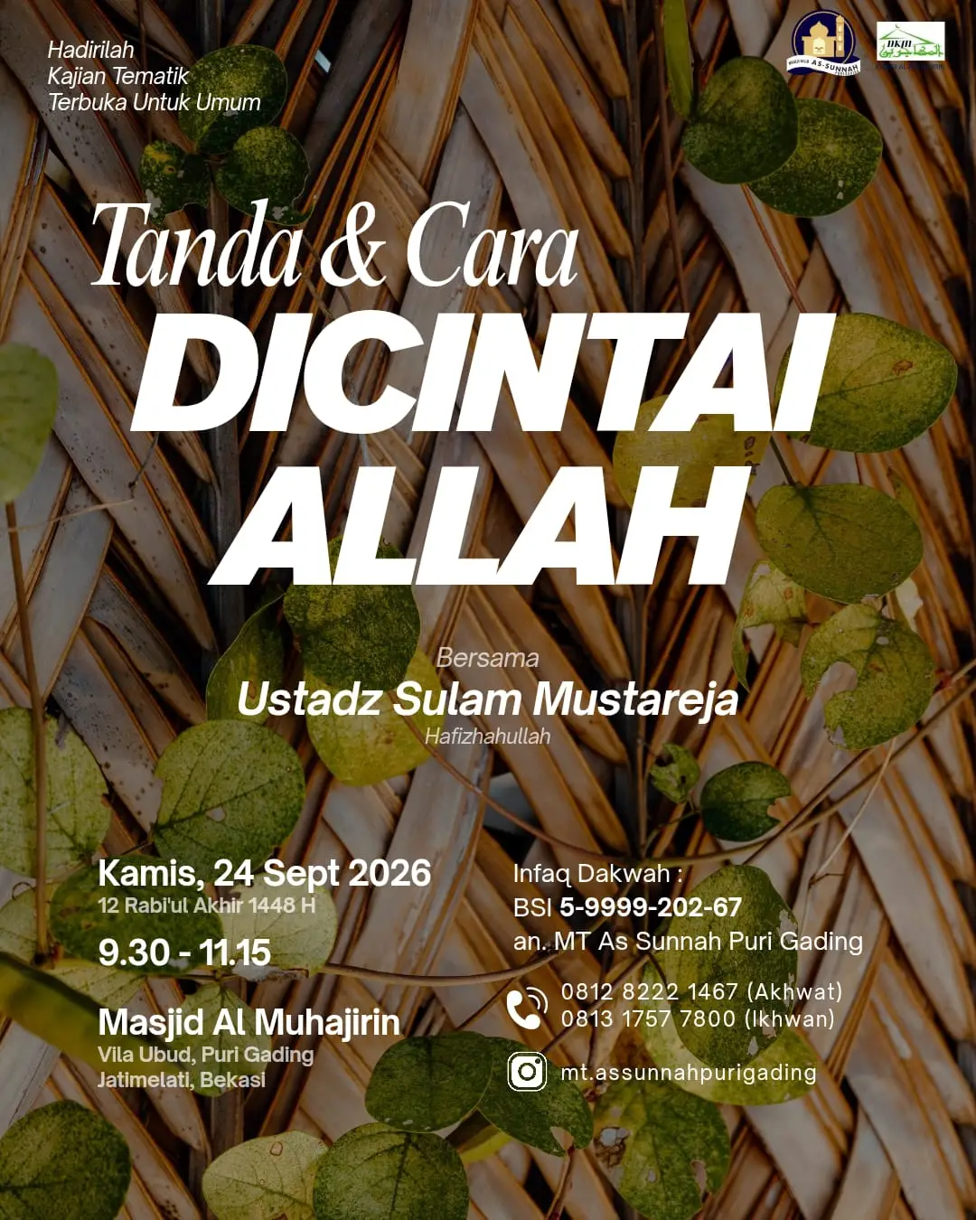 Tanda & Cara Dicintai Allah