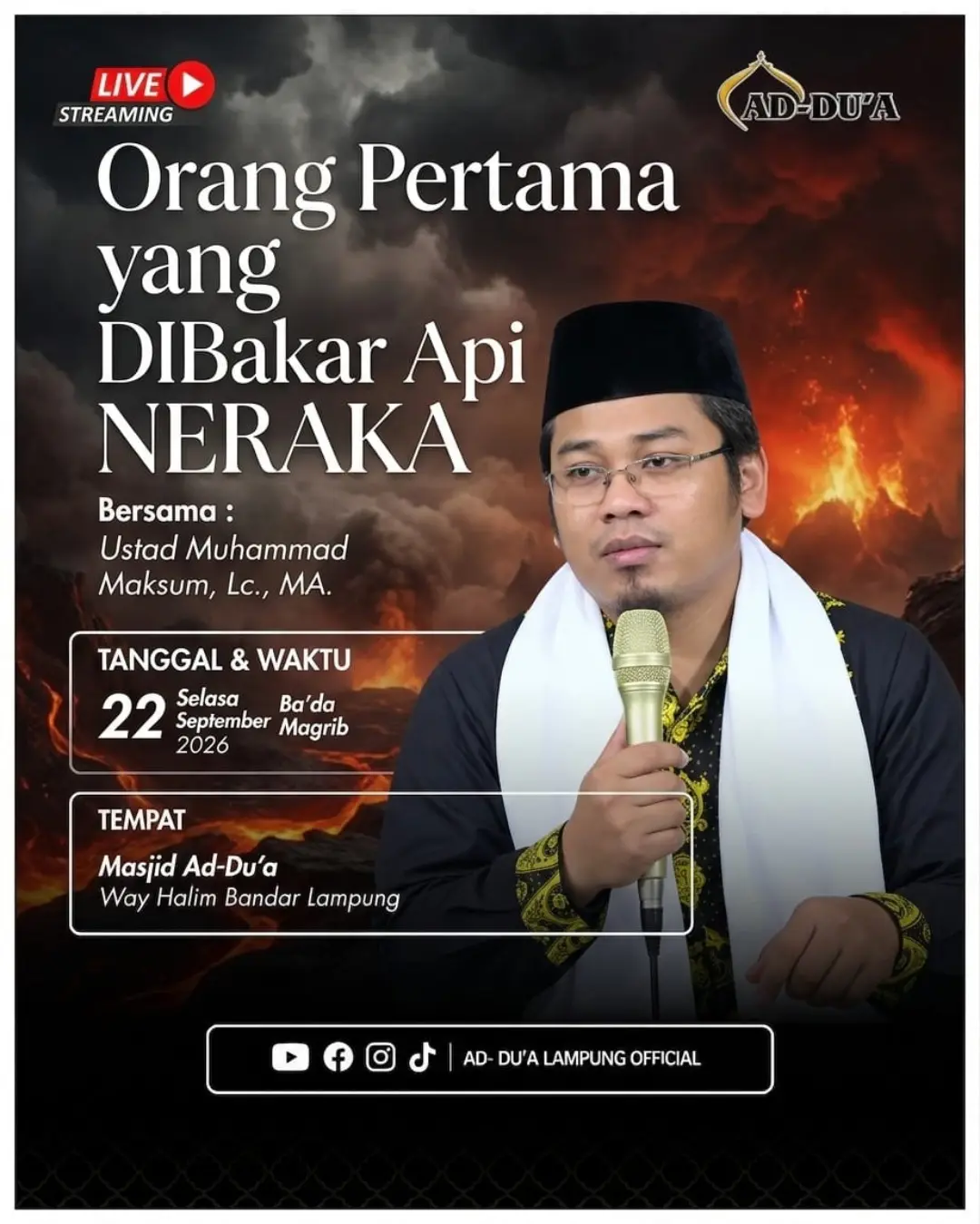 Orang Pertama yang Dibakar Api Neraka