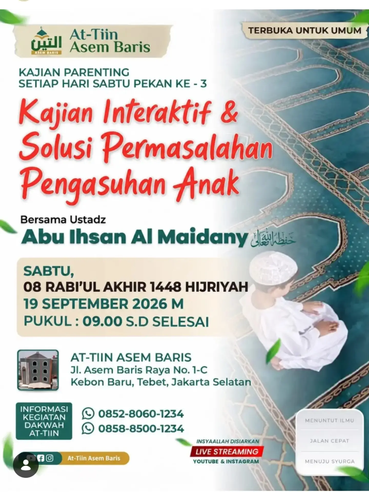 Kajian Interaktif & Solusi Permasalahan Pengasuhan Anak