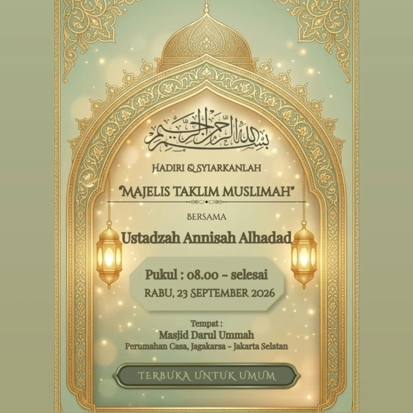 Majelis Taklim Muslimah