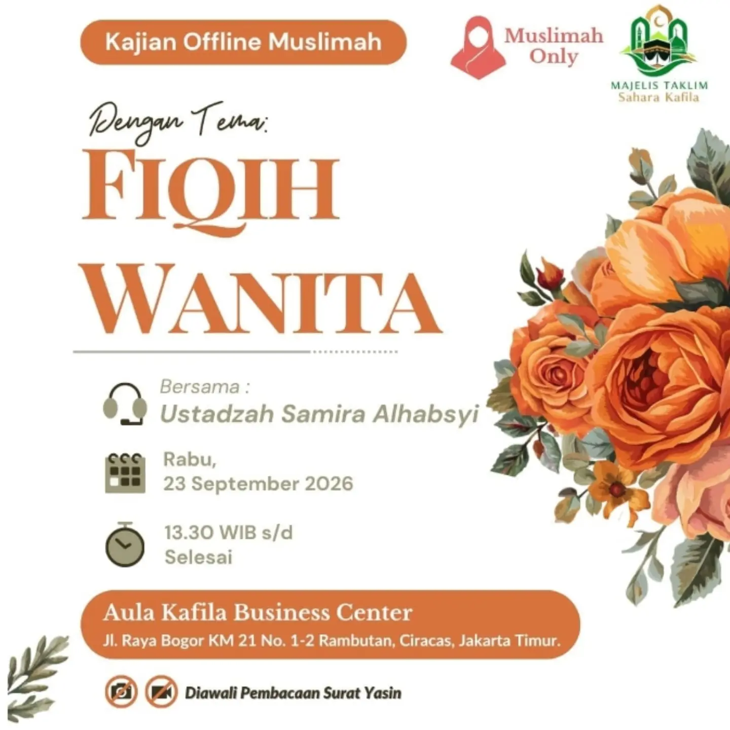 Kajian Offline Muslimah - Fiqih Wanita