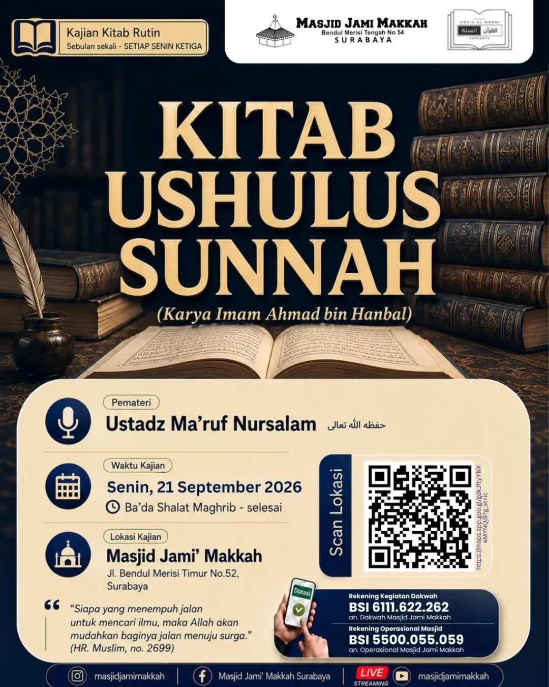 Kitab Ushulus Sunnah