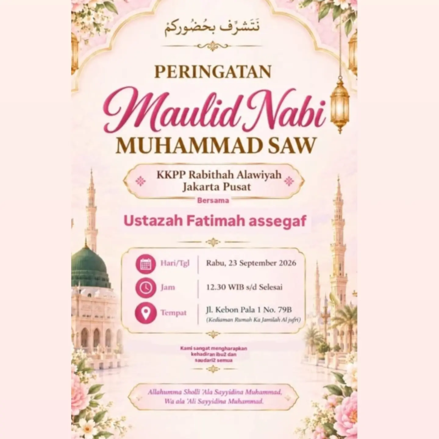 Peringatan Maulid Nabi Muhammad SAW