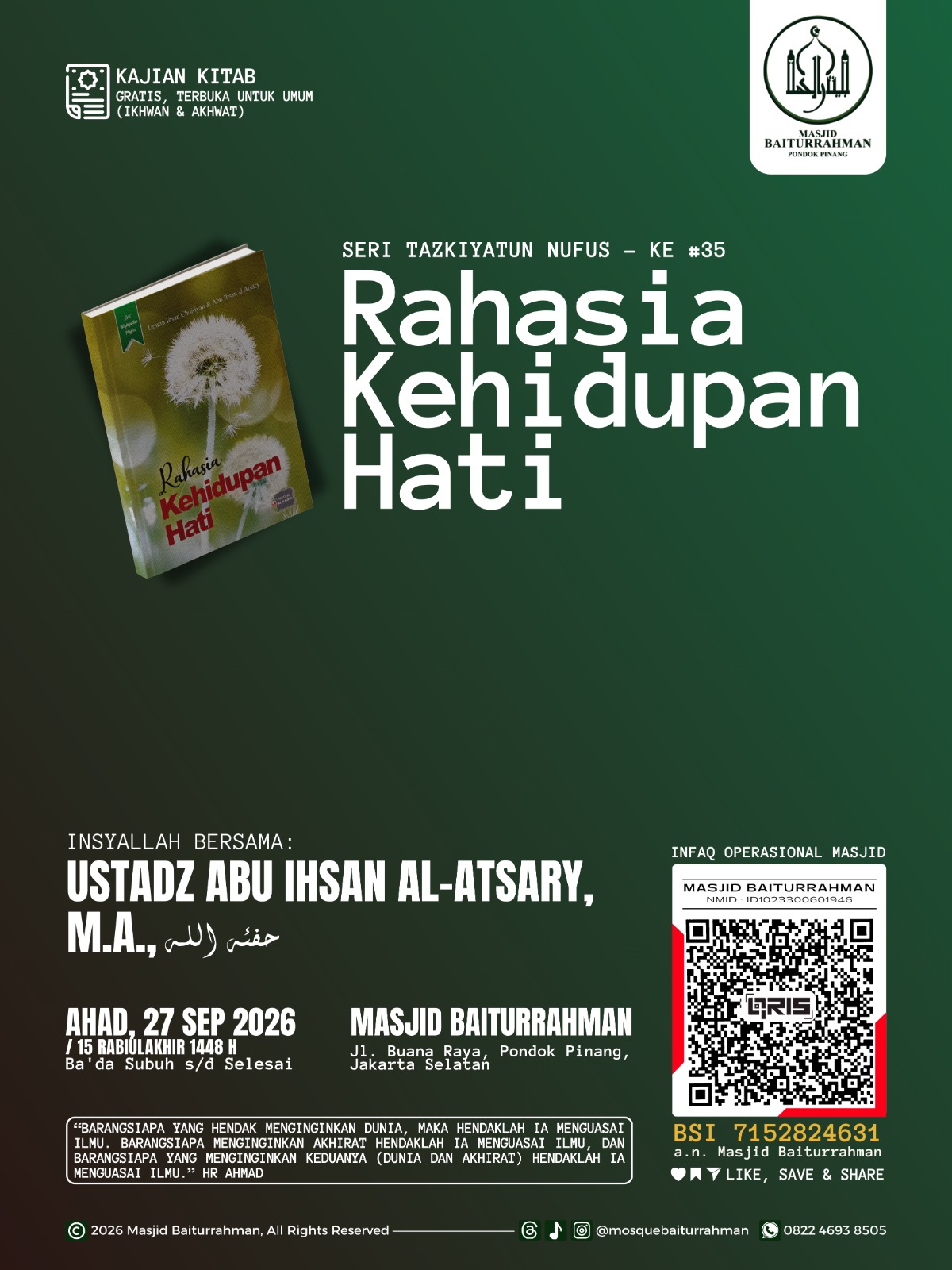 Rahasia Kehidupan Hati