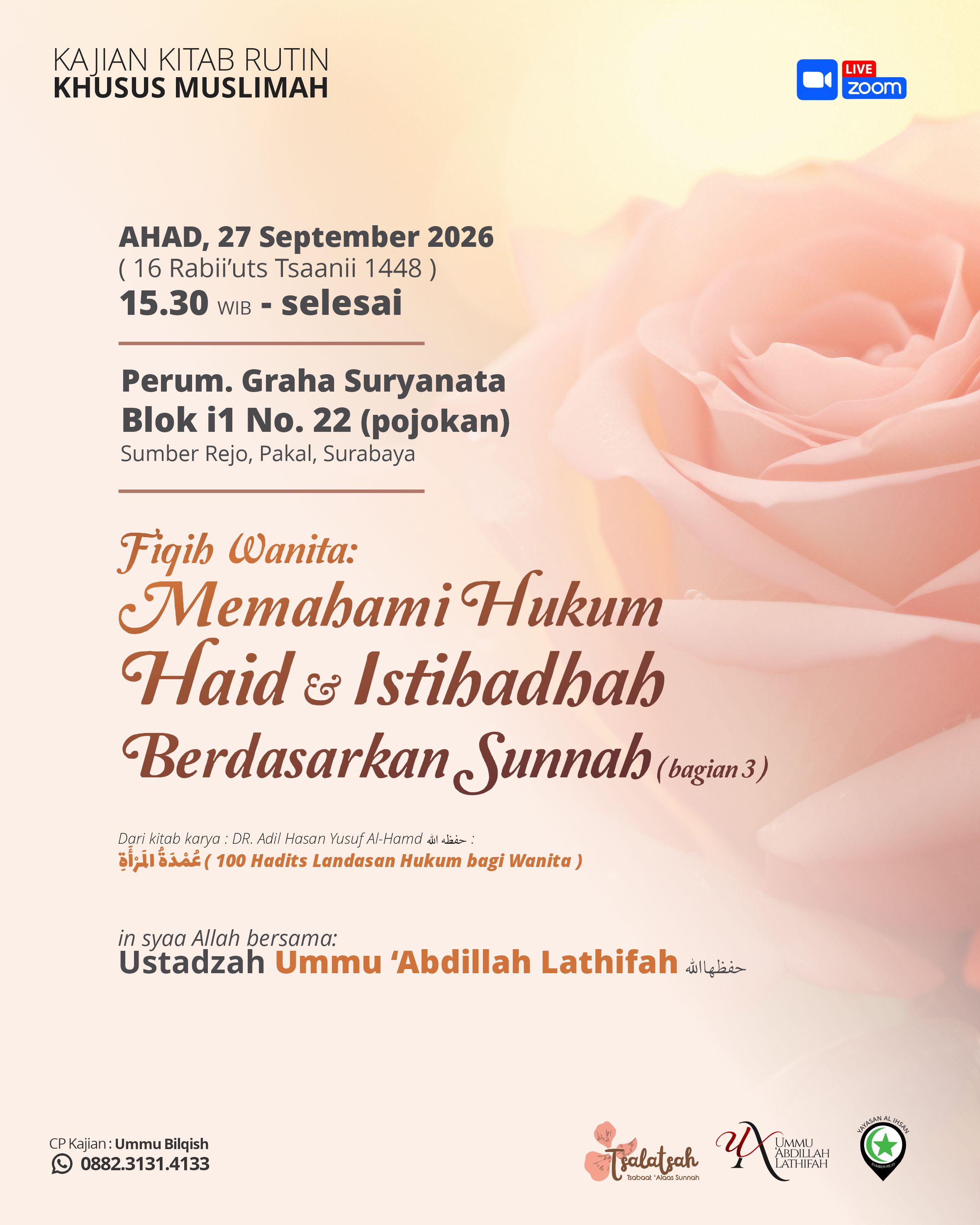 Kajian Kitab Rutin Khusus Muslimah