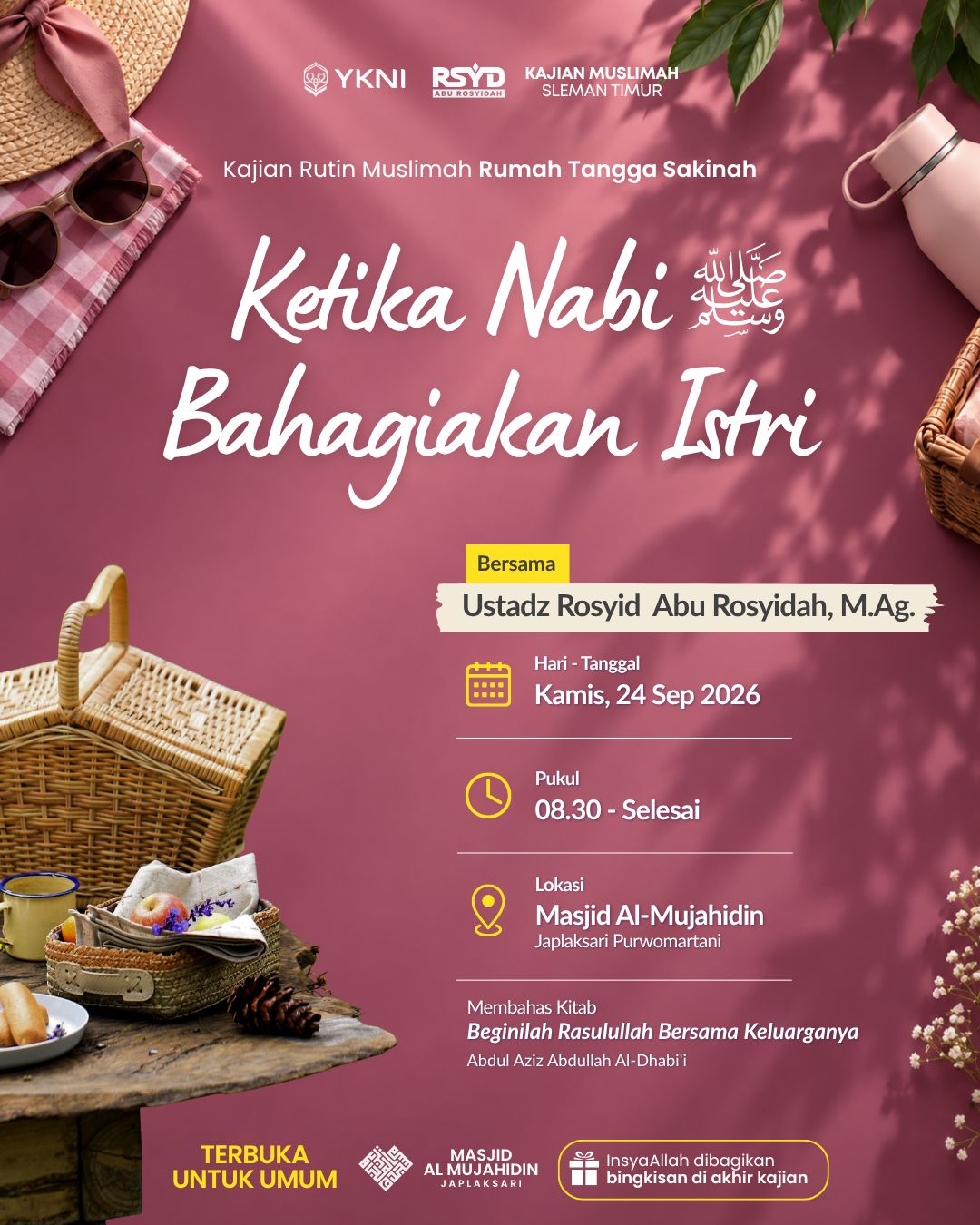 Ketika Nabi Bahagiakan Istri