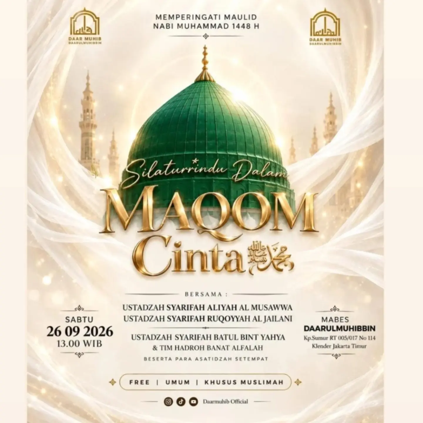 Silaturrahmi Dalam MAQOM Cinta