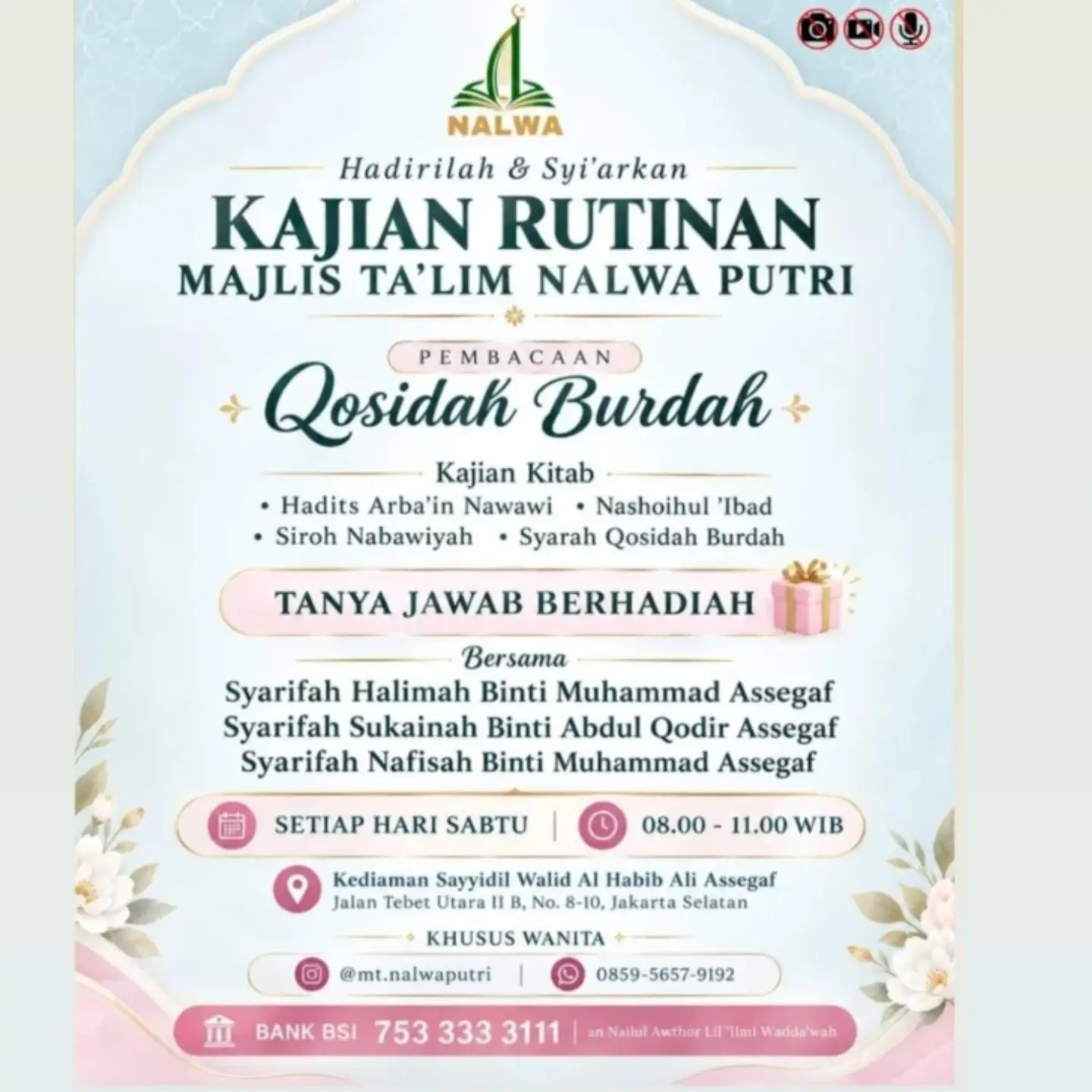 Tanya Jawab Berhadiah