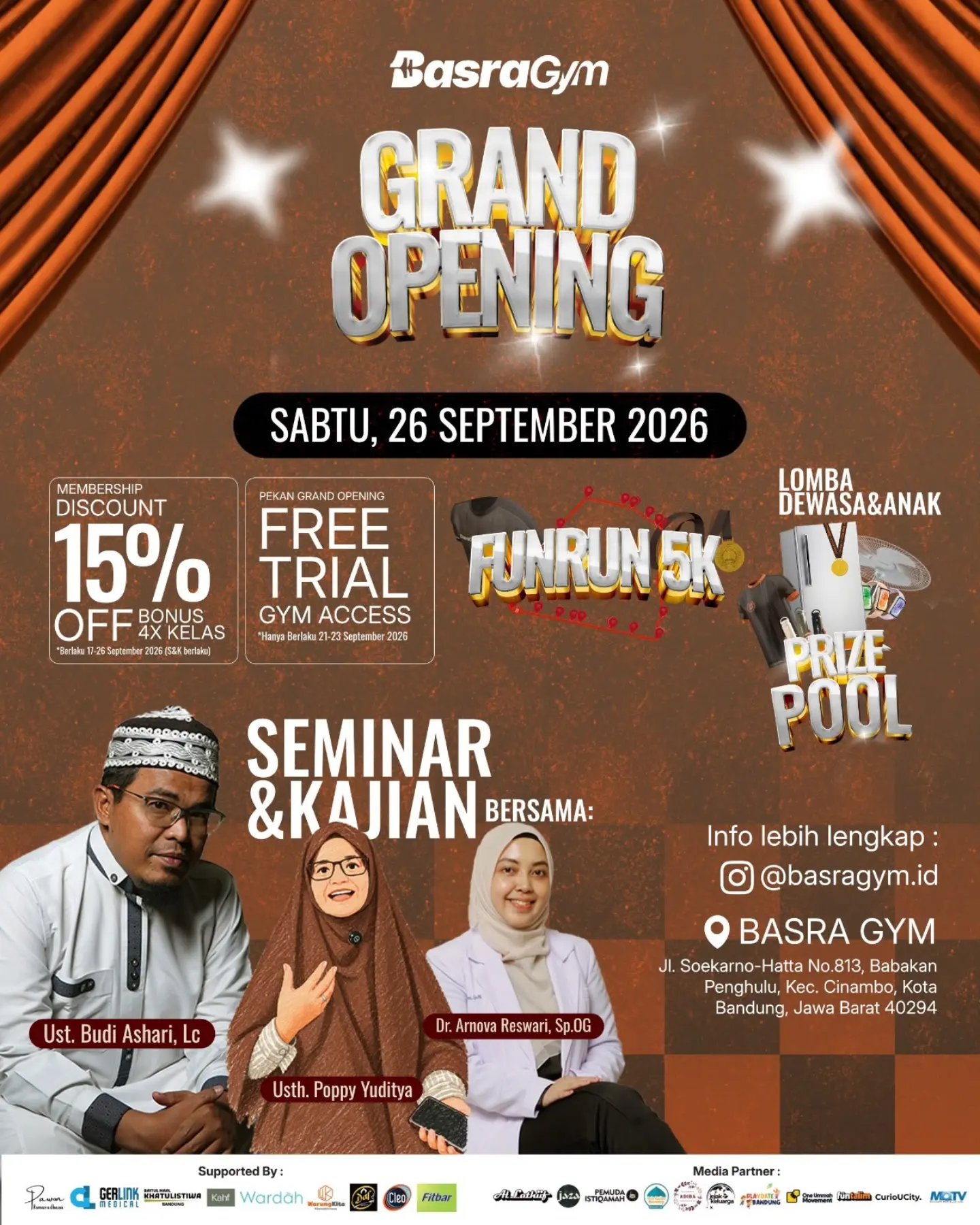 Pembukaan Grand Basra Gym