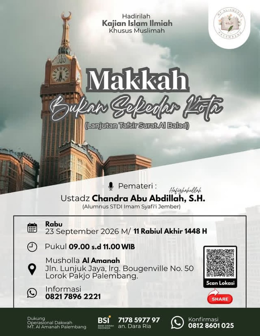 Makkah Bukan Sekadar Kota