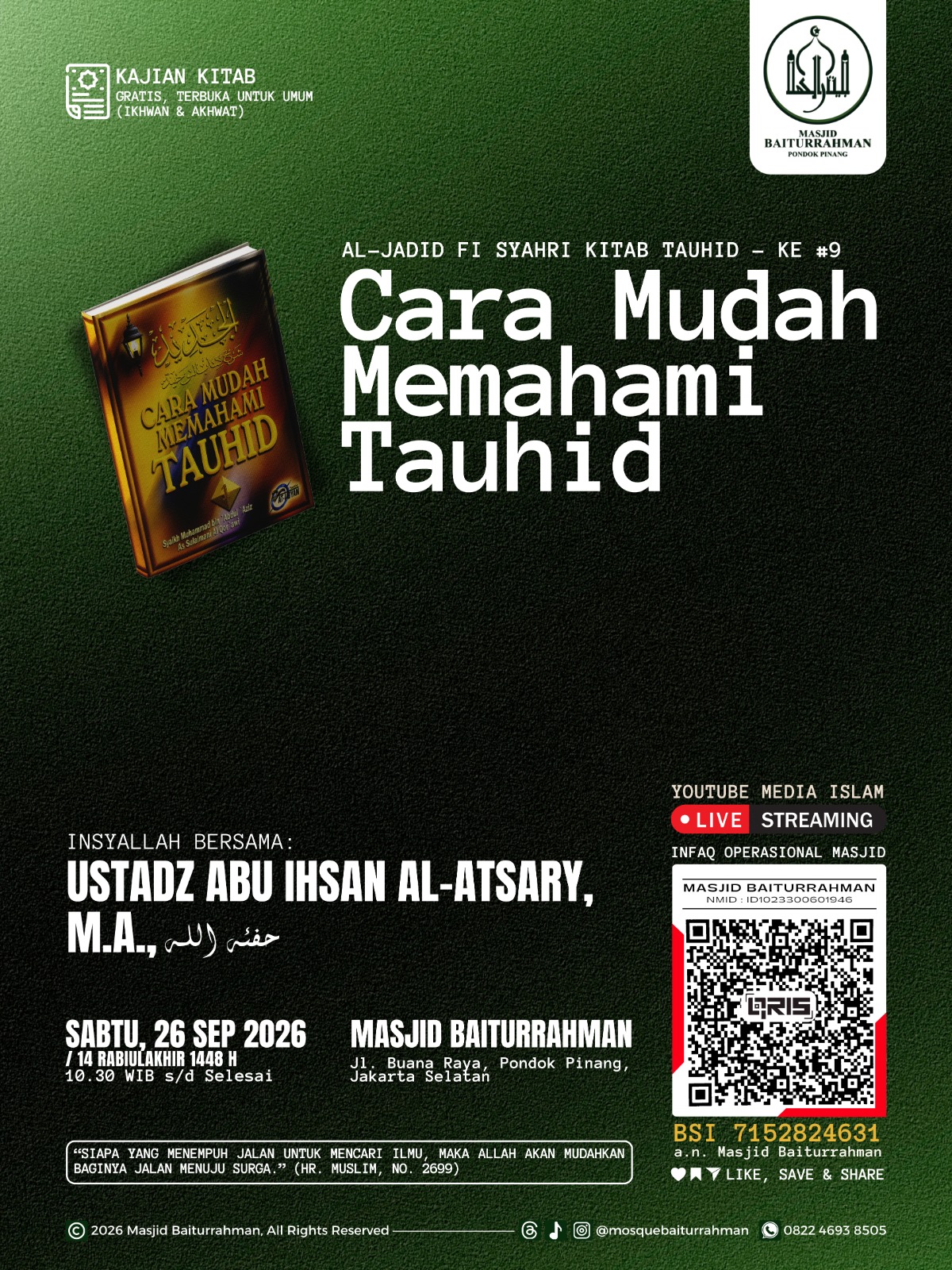 Cara Mudah Memahami Tauhid
