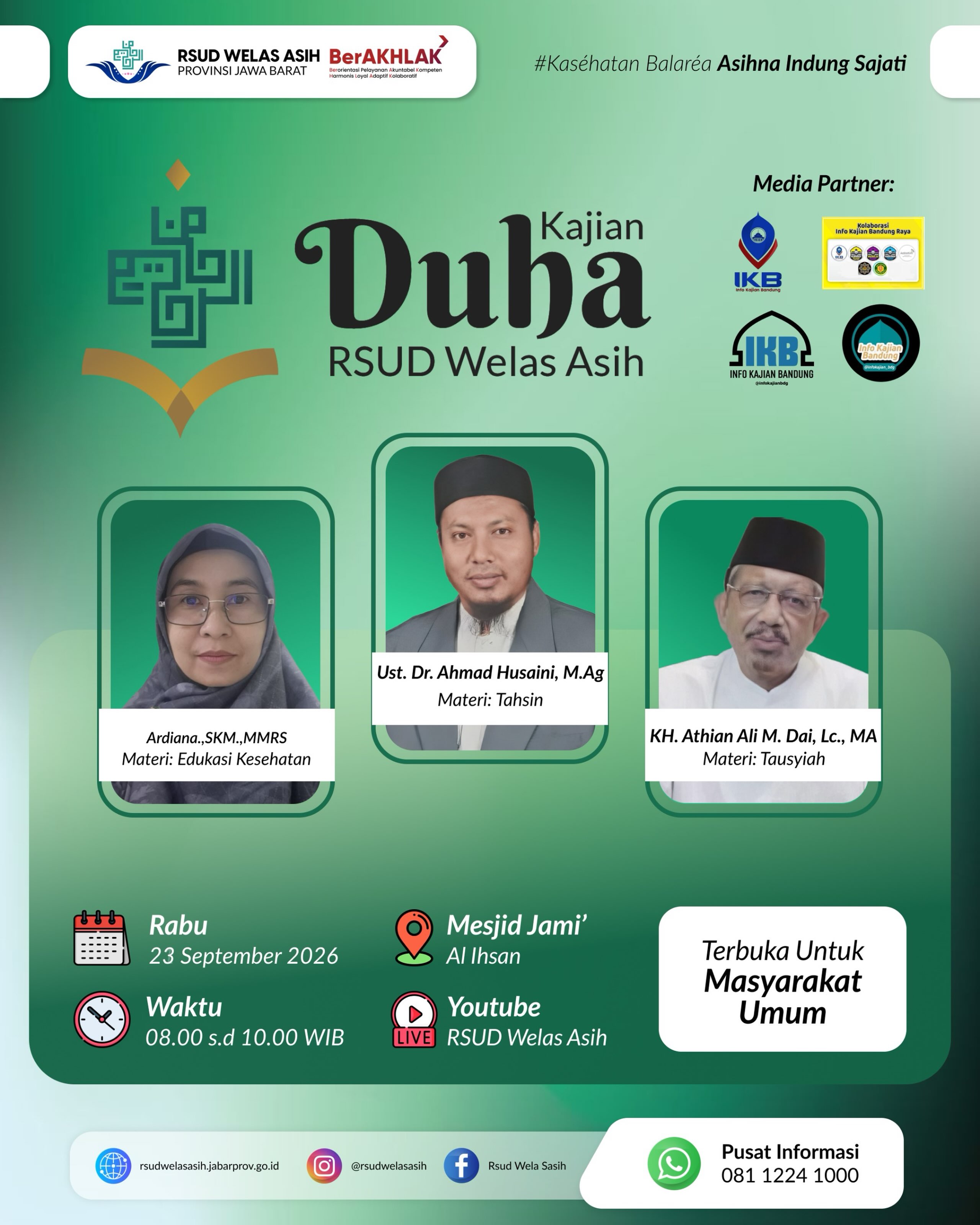 Kajian Duha RSUD Welas Asih