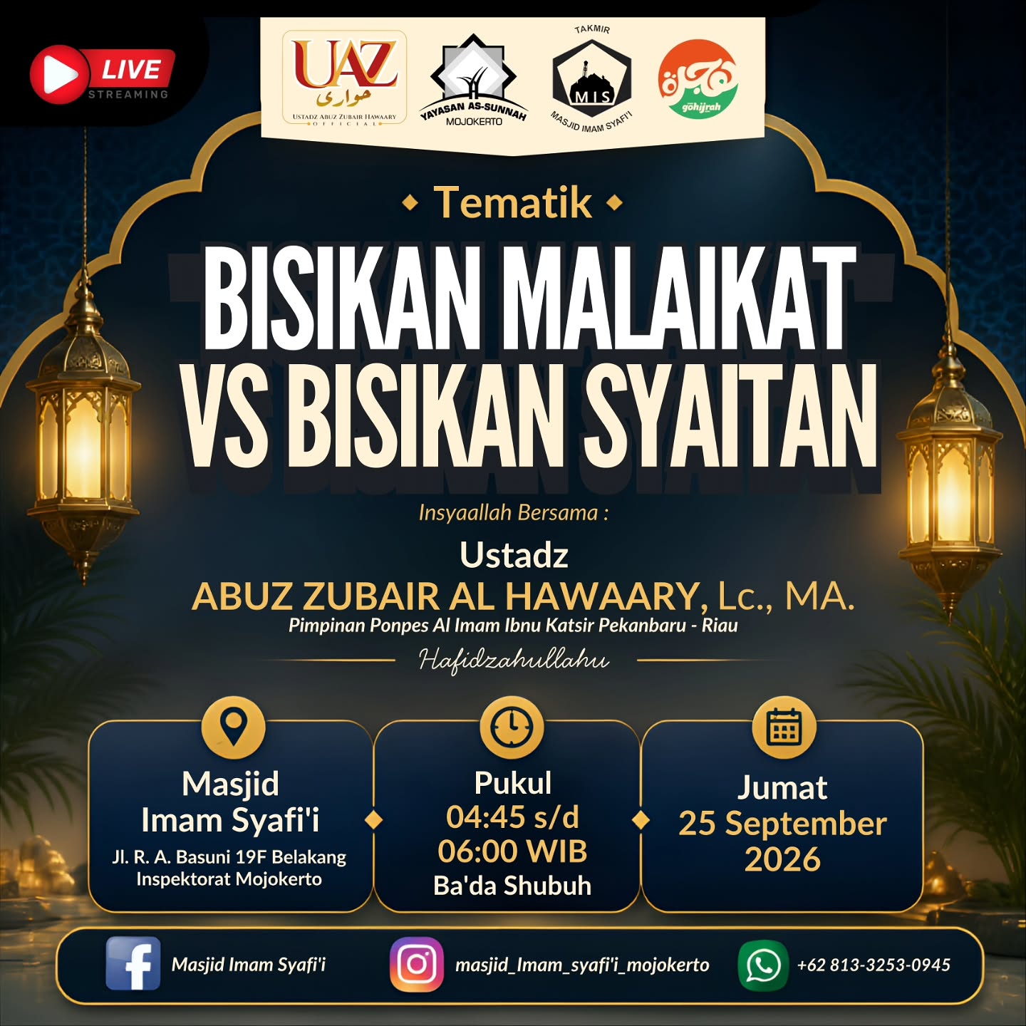 BISIKAN MALAIKAT VS BISIKAN SYAITAN