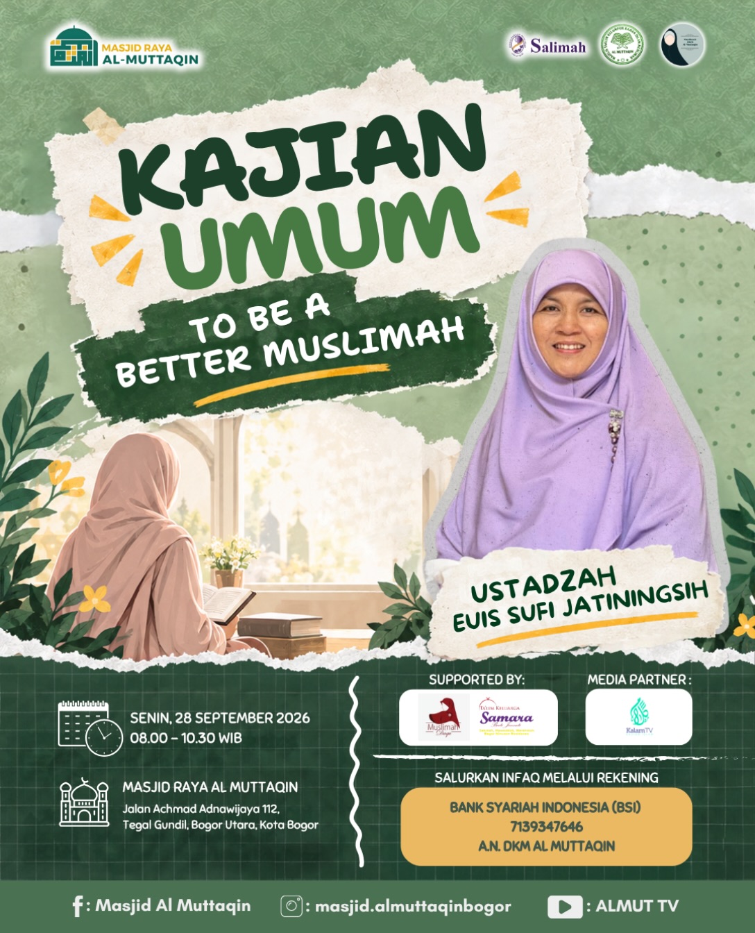 Kajian Umum: To Be A Better Muslimah