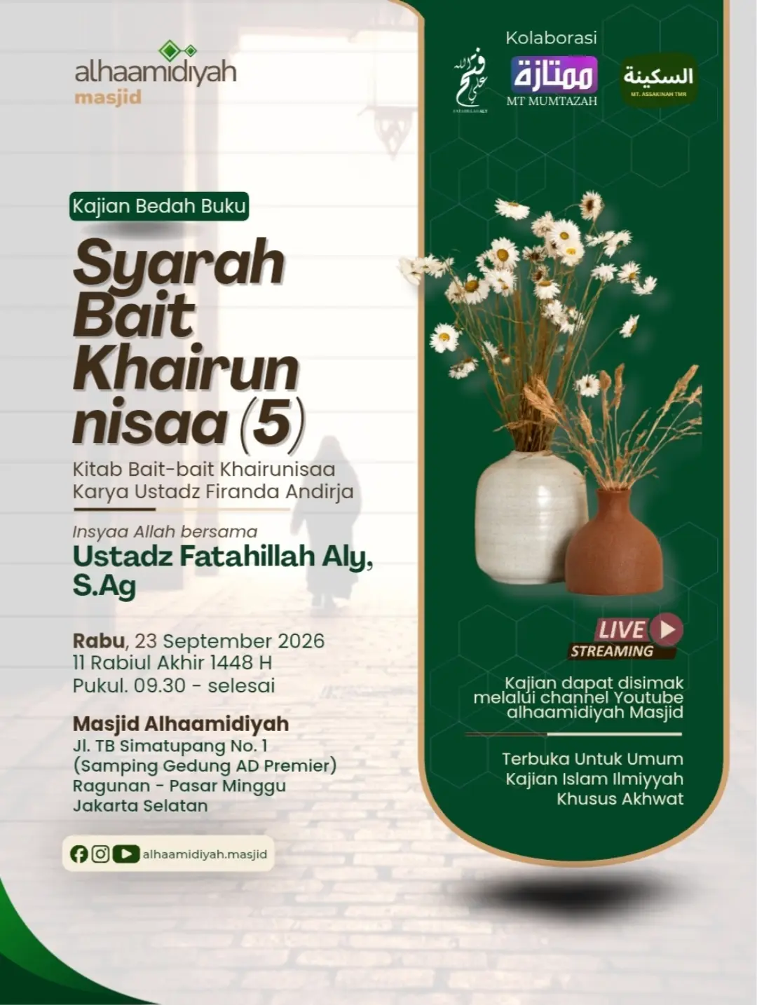 Kajian Bedah Buku Syarah Bait Khairun nisaa (5)
