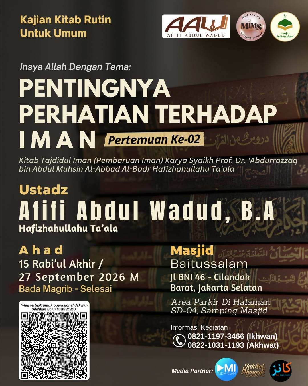 PENTINGNYA PERHATIAN TERHADAP IMAN