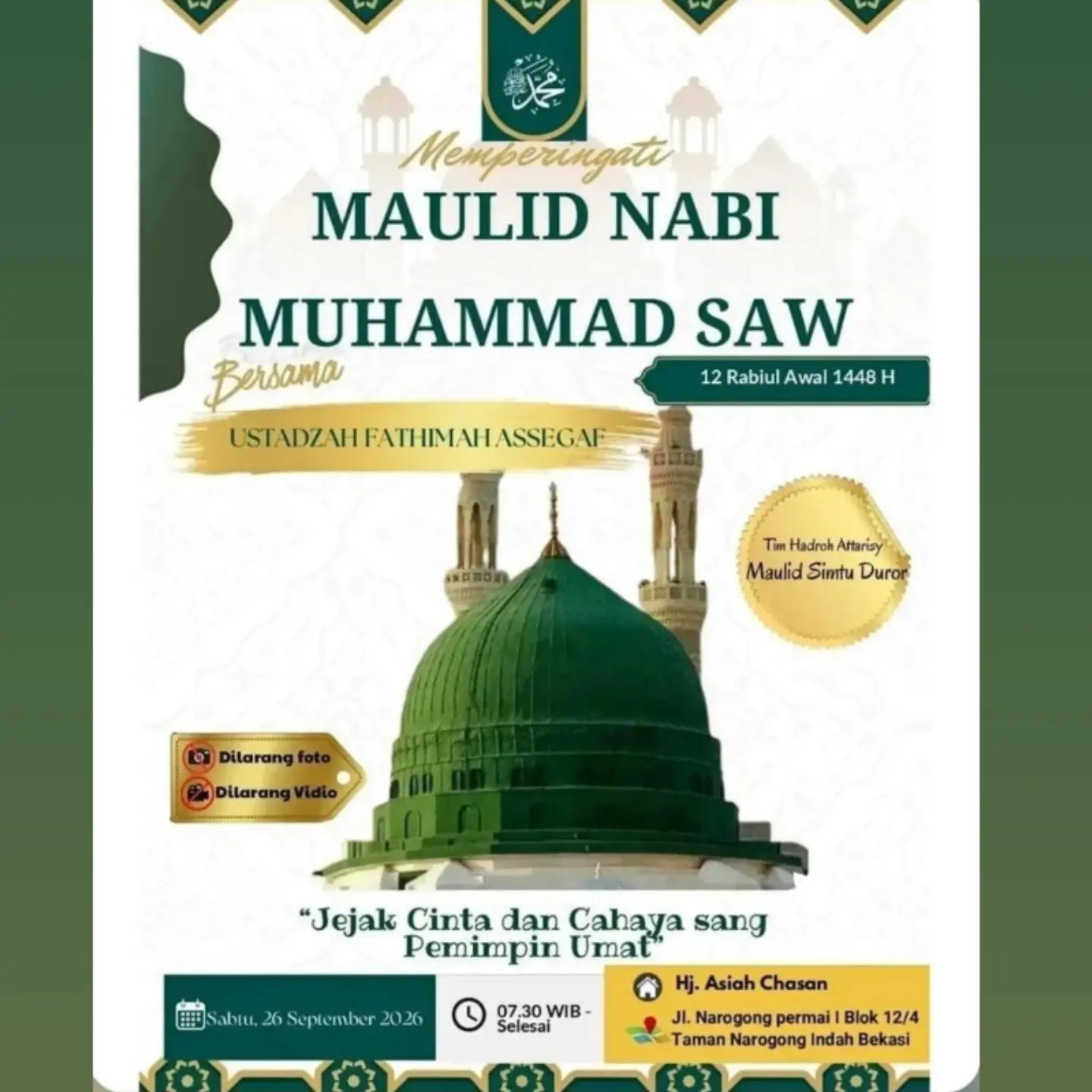 Maulid Nabi Muhammad SAW