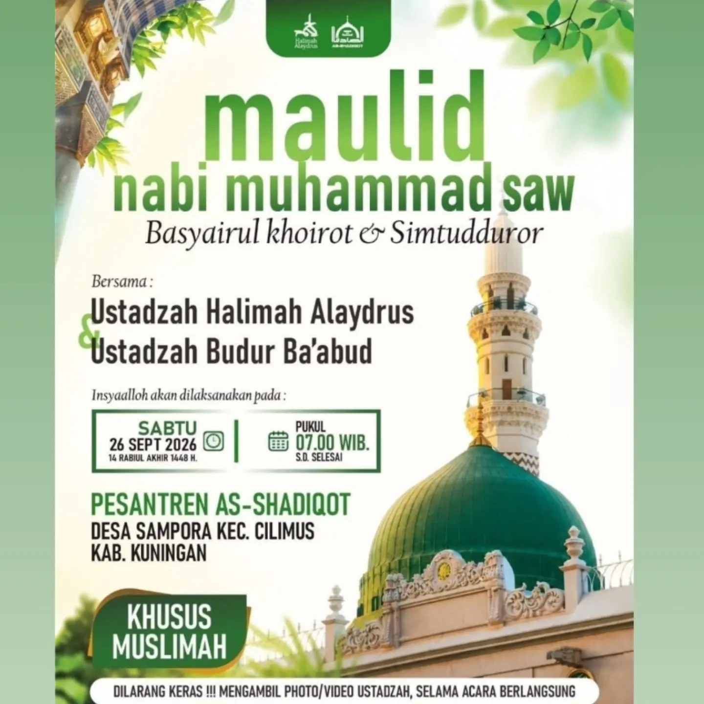 Maulid Nabi Muhammad SAW