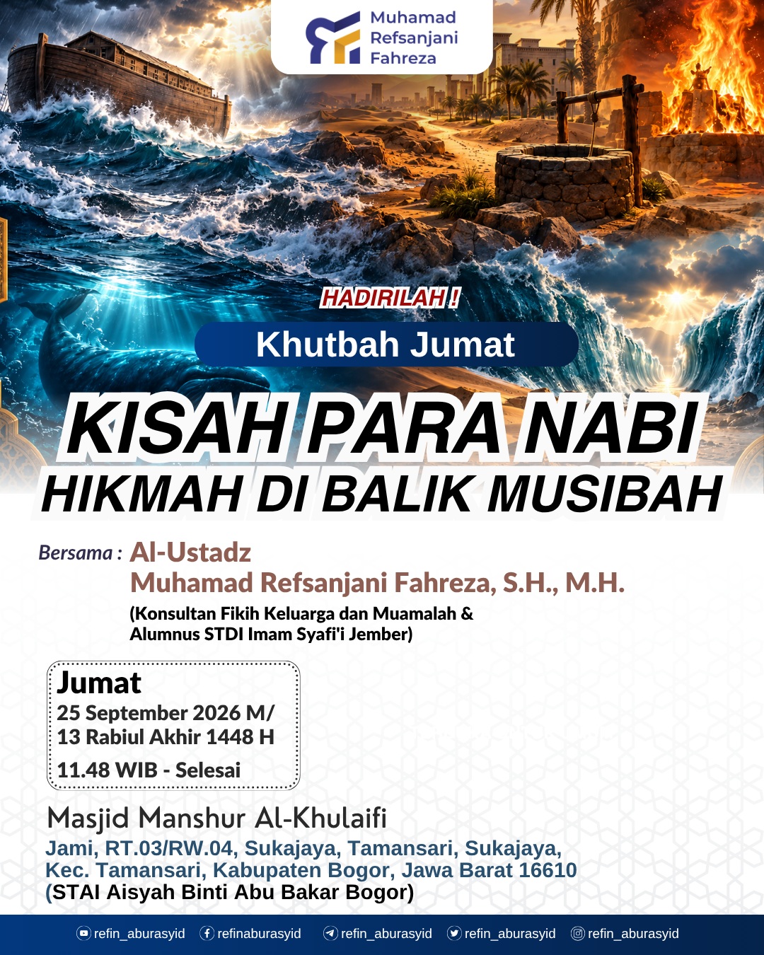 KISAH PARA NABI HIKMAH DI BALIK MUSIBAH