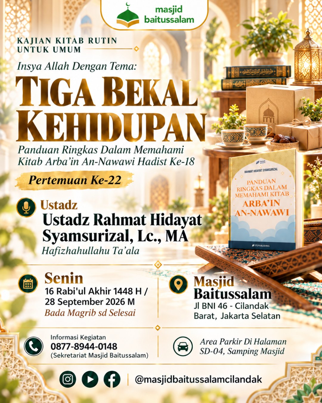 Tiga Bekal Kehidupan