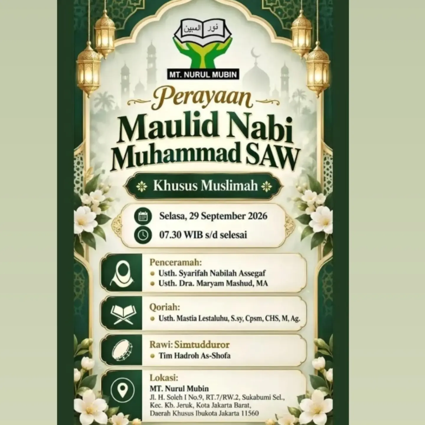 Perayaan Maulid Nabi Muhammad SAW