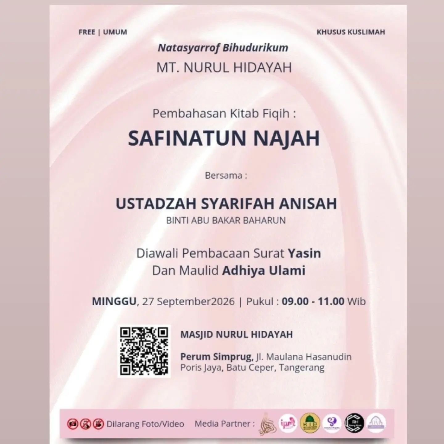 Pembahasan Kitab Fiqih: Safinatun Najah