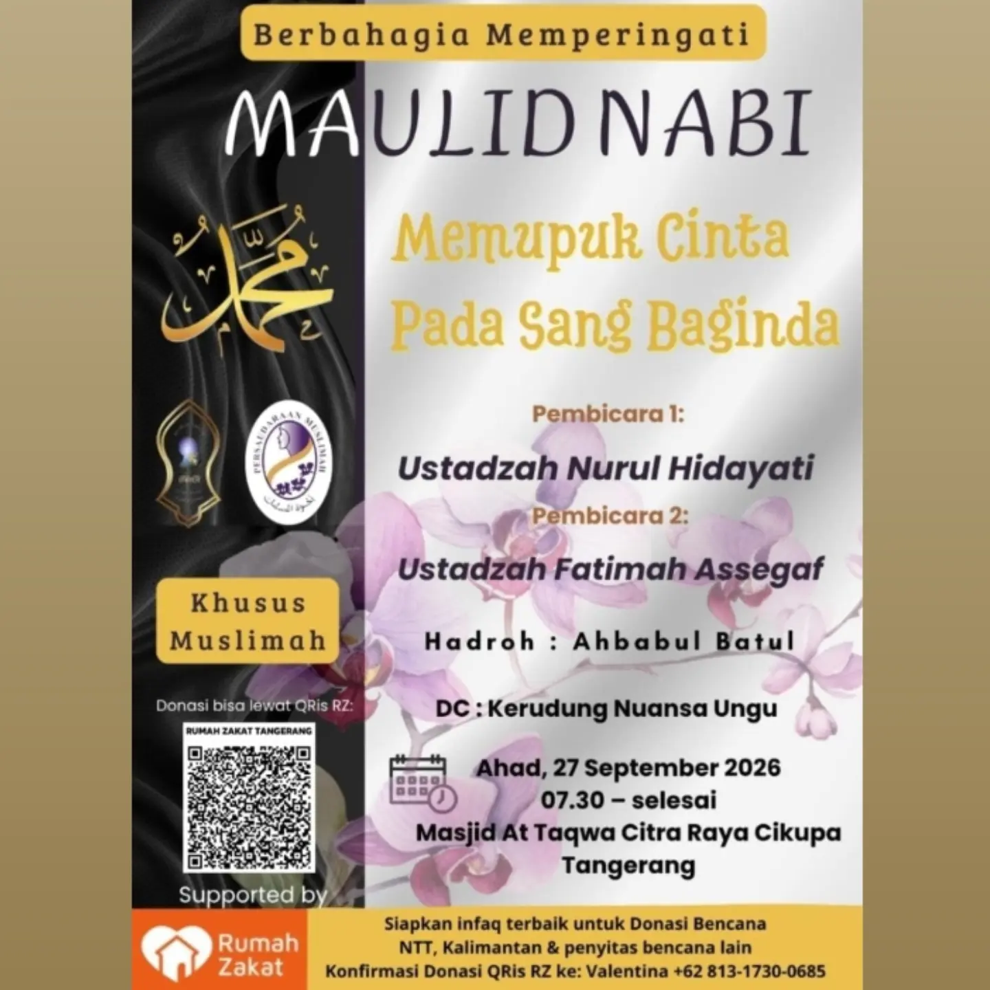 Berbahagia Memperingati Maulid Nabi: Memupuk Cinta Pada Sang Baginda