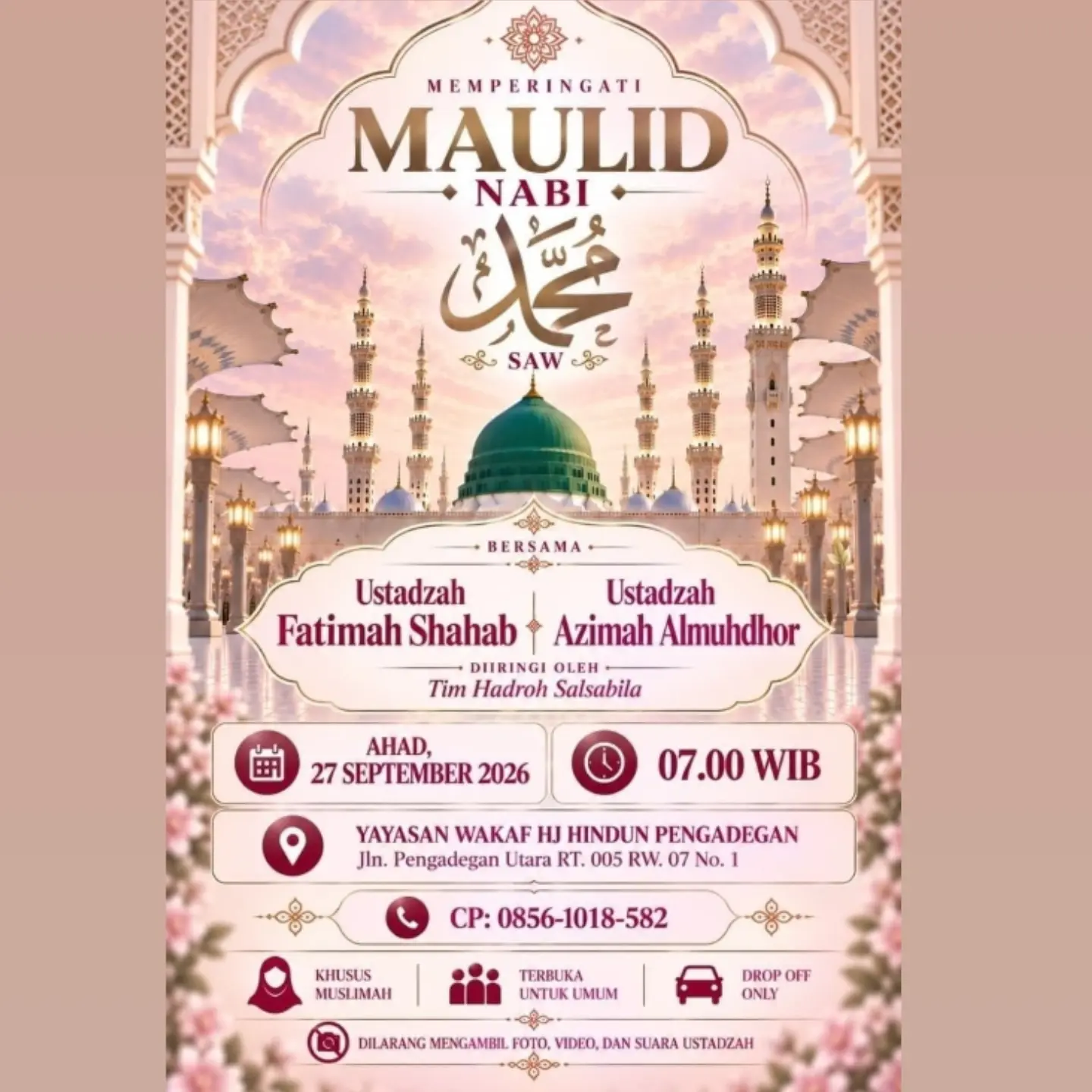 Memperingati Maulid Nabi SAW