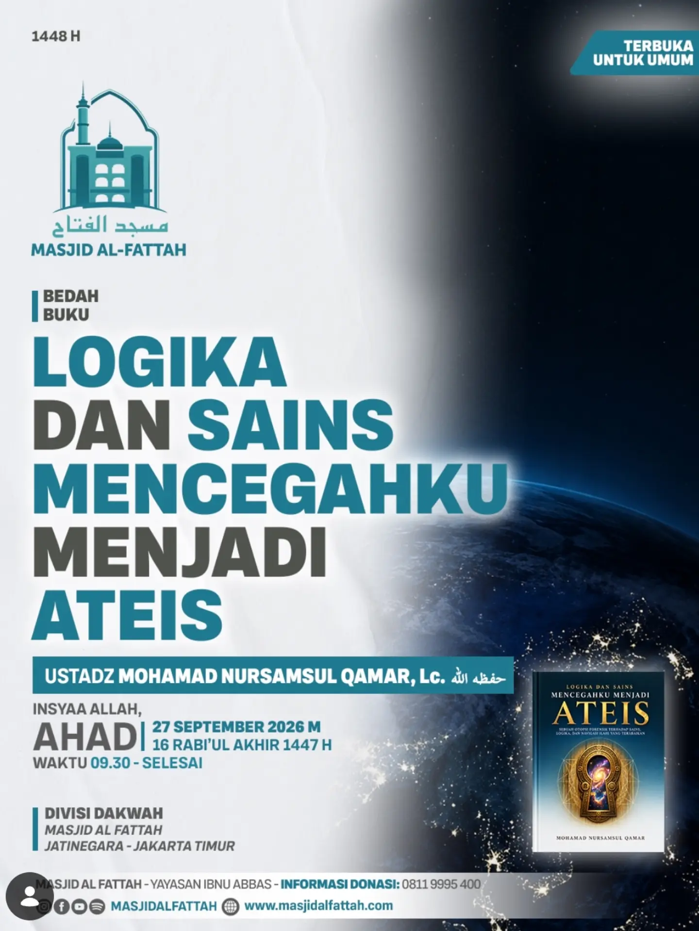 LOGIKA DAN SAINS MENCEGAHKU MENJADI ATEIS