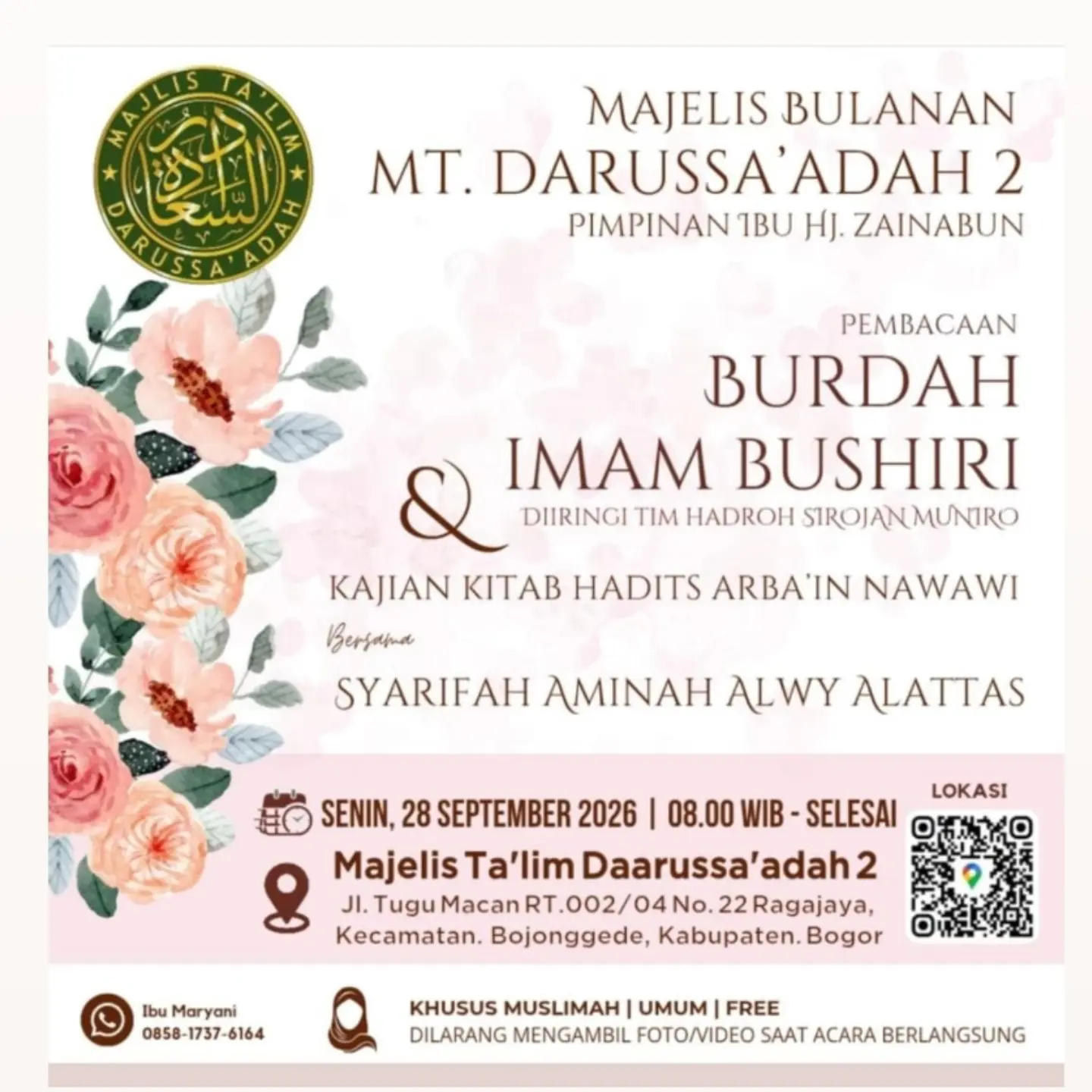 Kajian Kitab Hadits Arba'in Nawawi