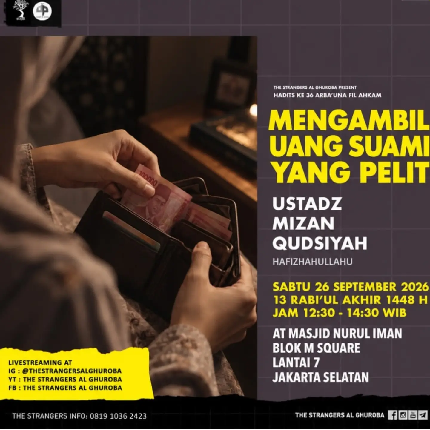 Mengambil Uang Suami Yang Pelit